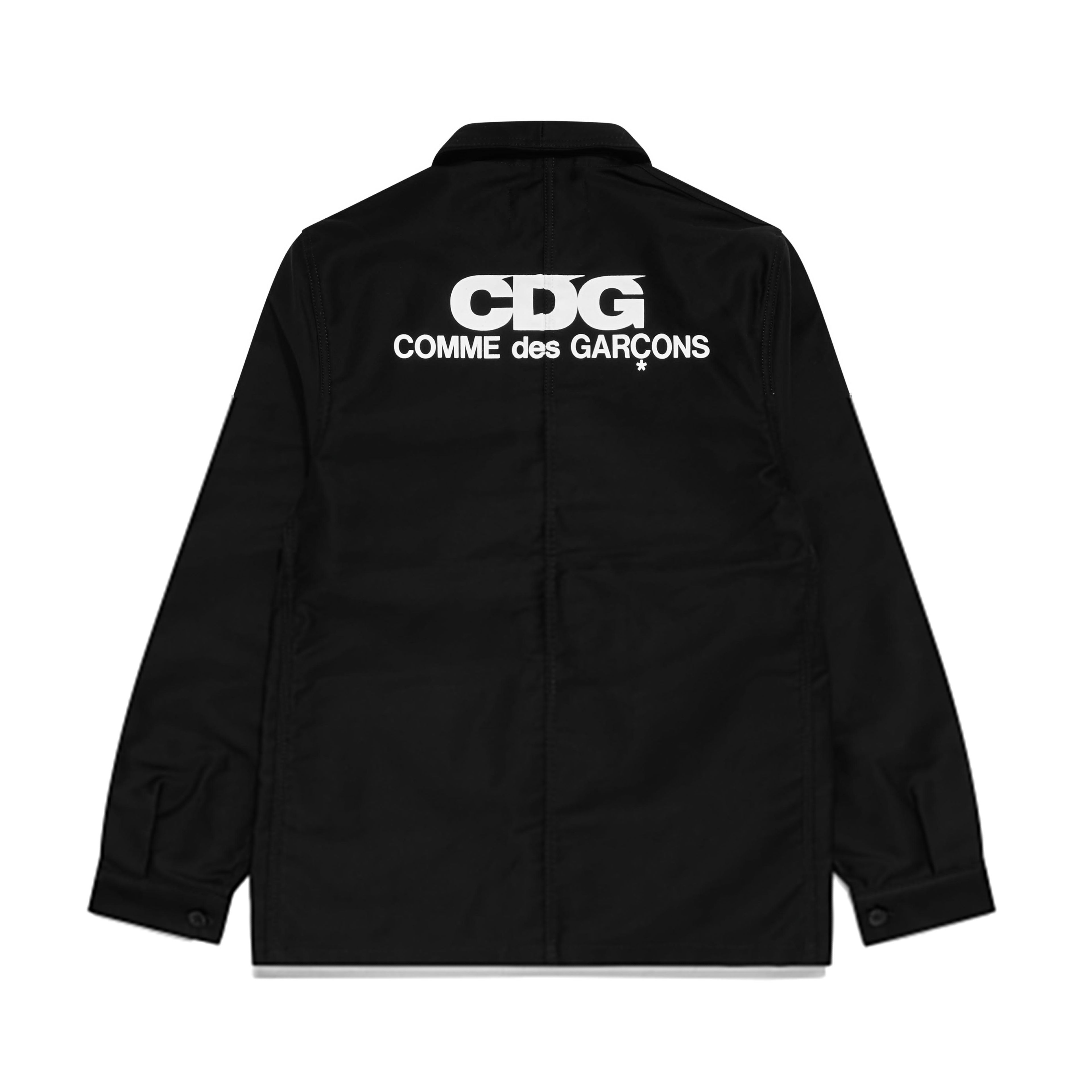 Cdg - Le Laboureur Short Work Jacket - (Black) by COMME DES GARCONS Cdg - Le Laboureur Short Work Jacket - (Black) by COMME DES GARCONS