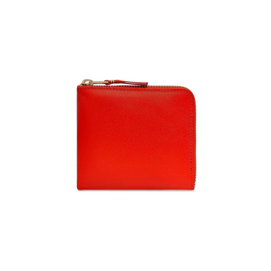 Cdg Wallet - Classic Zip Around Wallet - (Orange SA3100) by COMME DES GARCONS