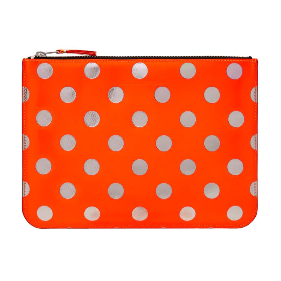 Cdg Wallet - Dot Optical Wallet - (Orange SA5100GB) by COMME DES GARCONS