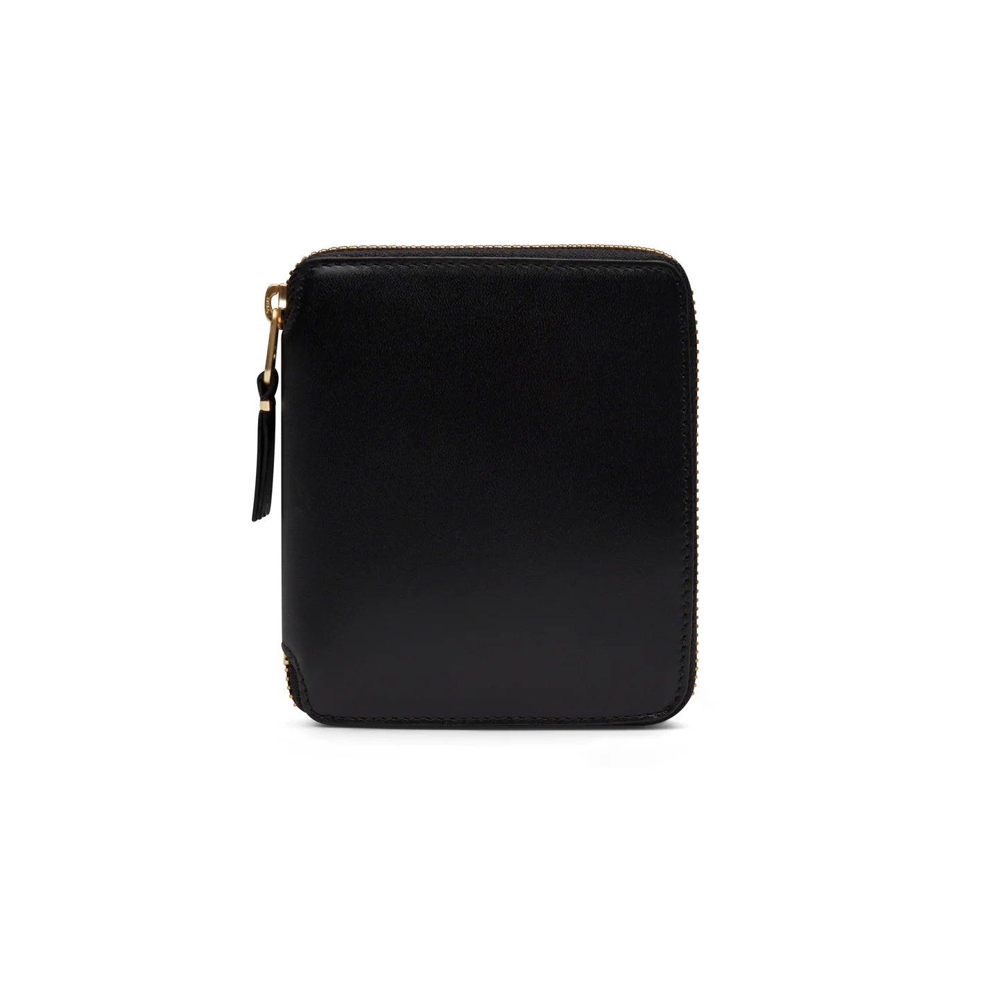 Cdg Wallet - Inside Polka Dot Full Zip Around Wallet - (Polka Dot SA2100) by COMME DES GARCONS