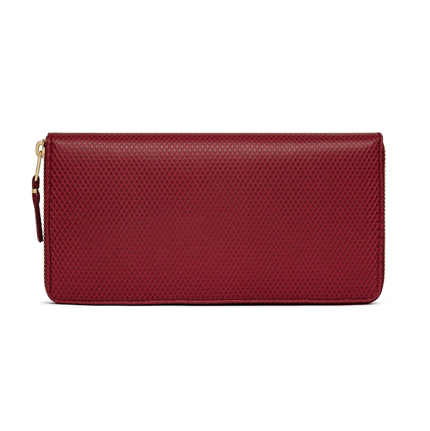 Cdg Wallet - Luxury Long Wallet - (Burgundy SA0110LG) by COMME DES GARCONS