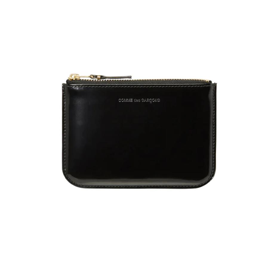 Cdg Wallet - Mirror Inside Top Zip - (Gold SA8100MI) by COMME DES GARCONS