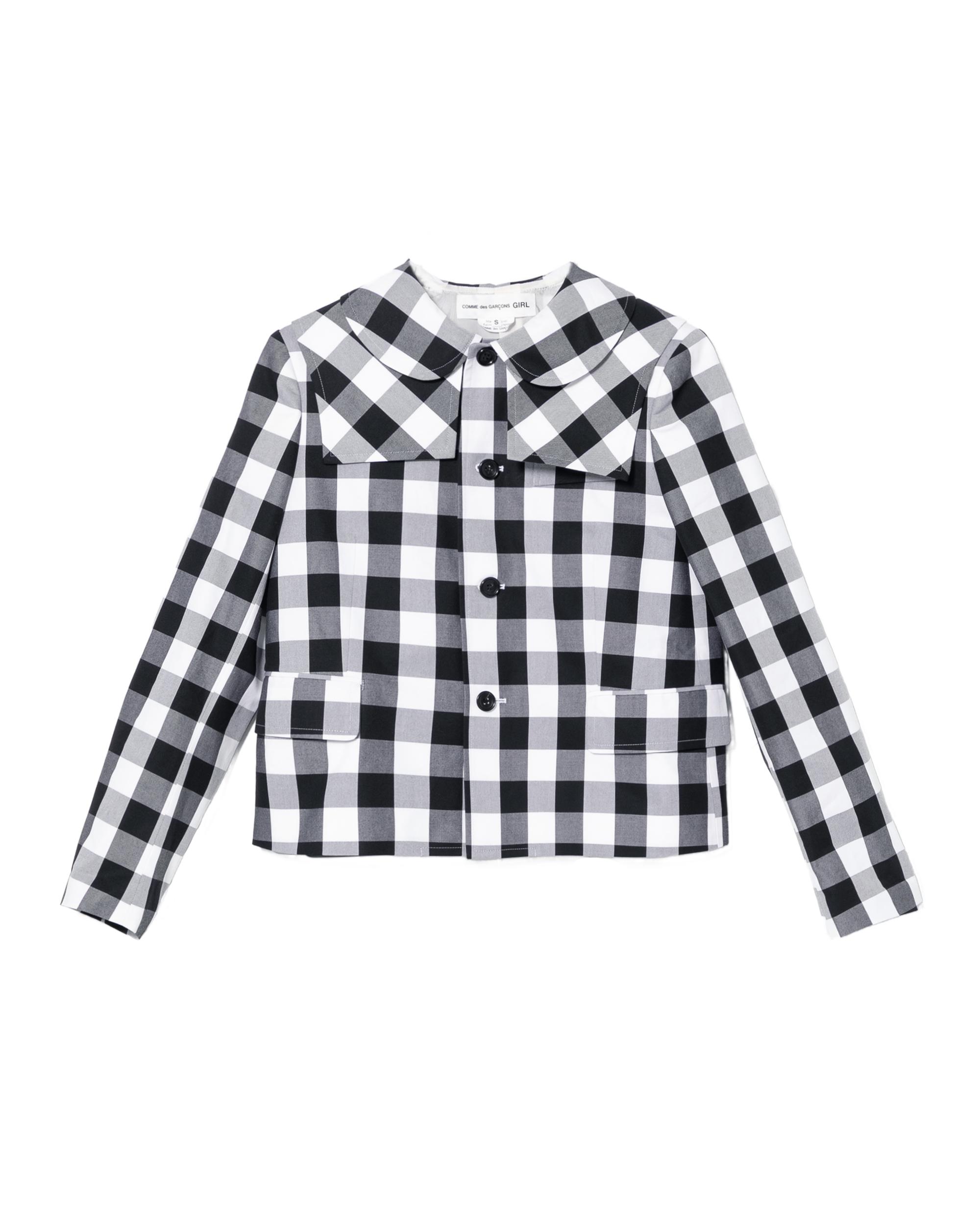 Chequered jacket by COMME DES GARCONS