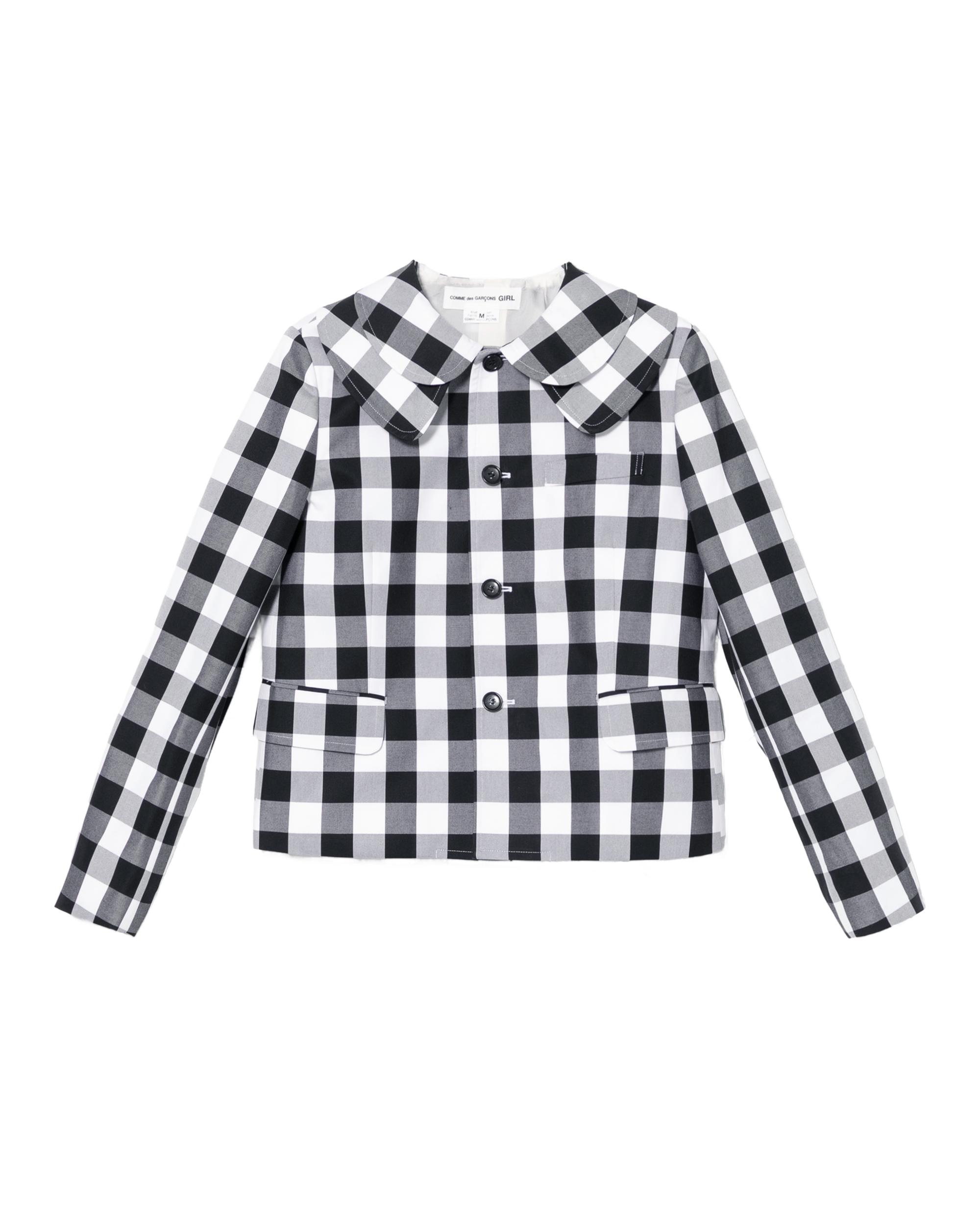Chequered jacket by COMME DES GARCONS