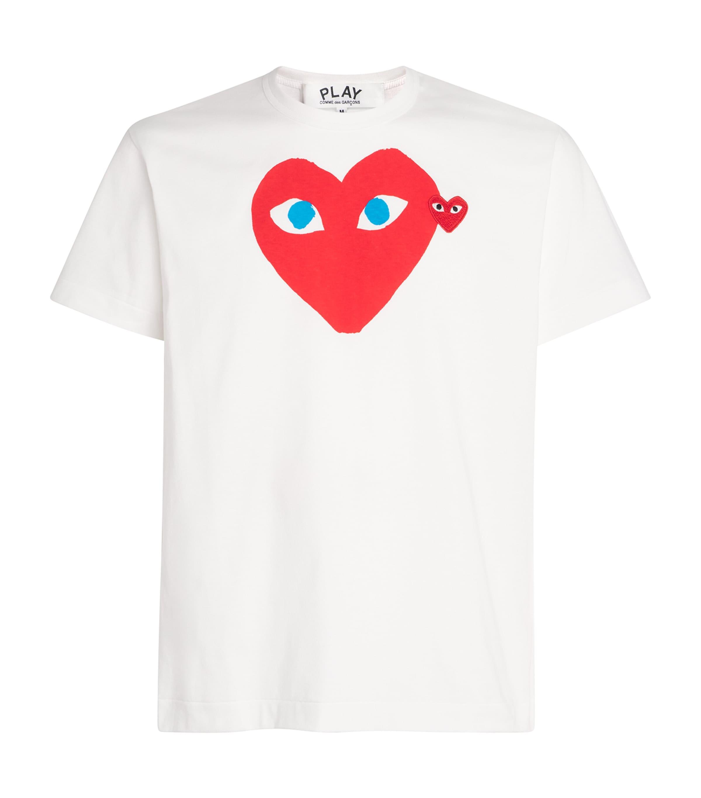Comme Des Garçons Play Heart Logo T-Shirt by COMME DES GARCONS