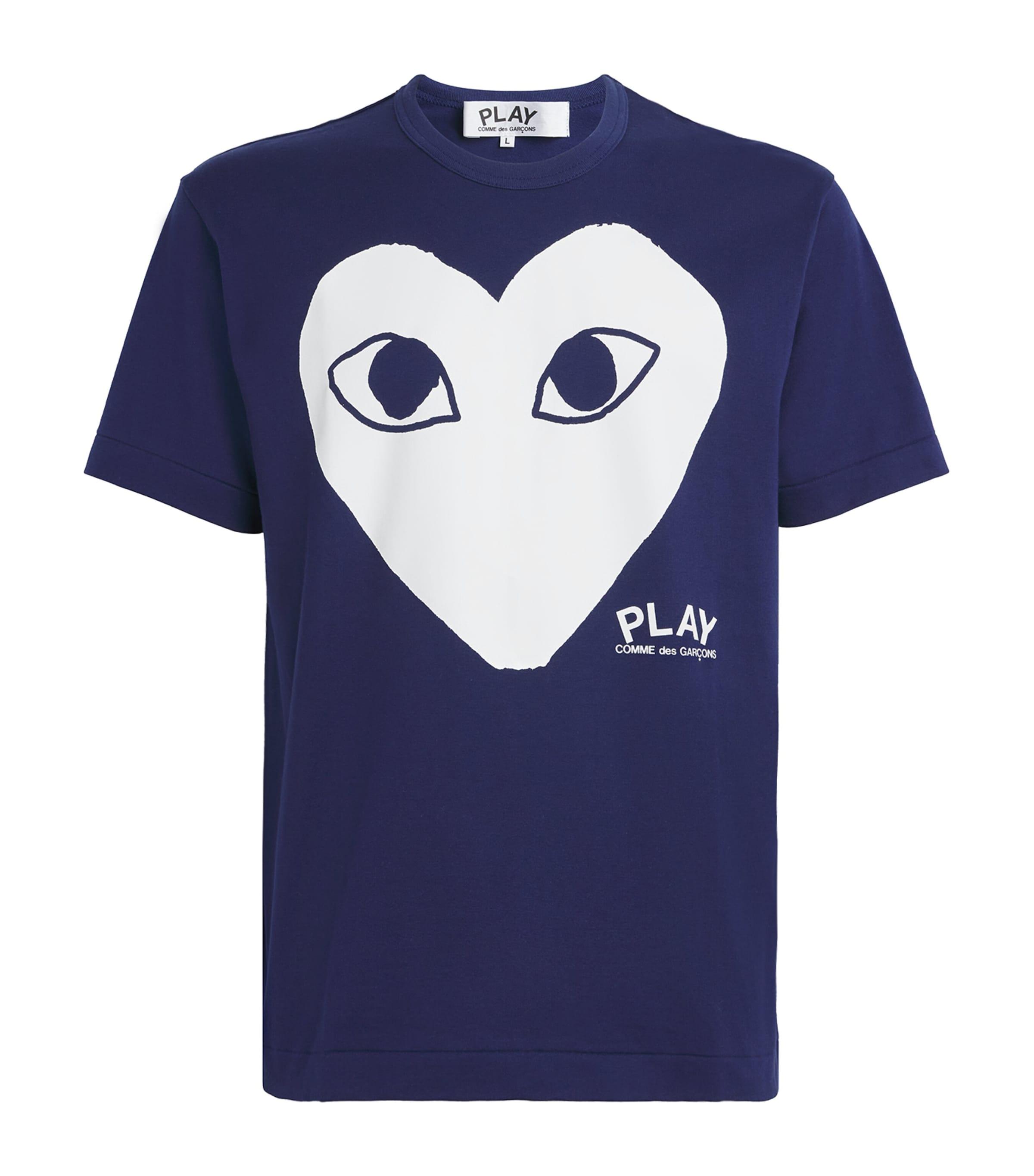 Comme Des Garçons Play Heart Logo T-Shirt by COMME DES GARCONS
