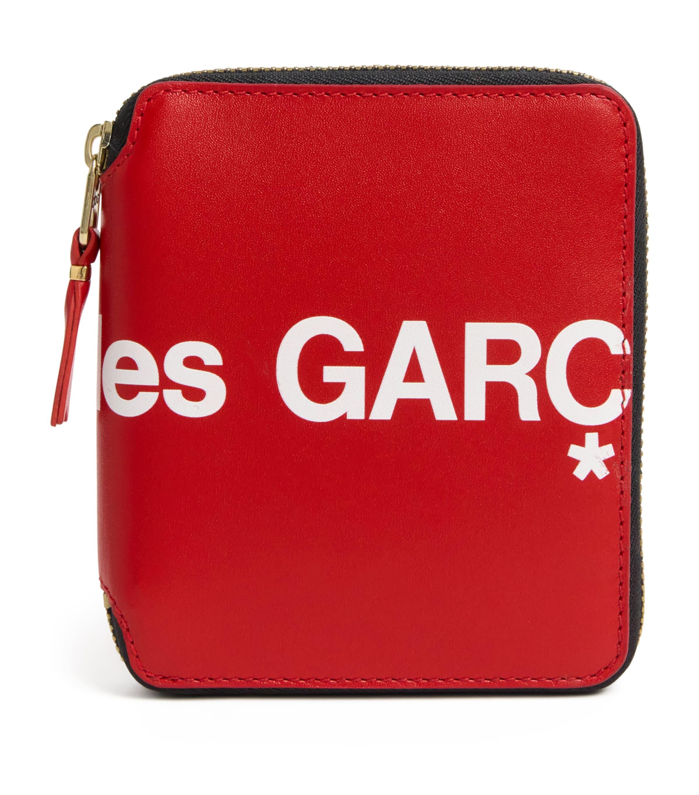 Comme Des Garçons Wallet Extra Large Logo Zipped Wallet by COMME DES GARCONS
