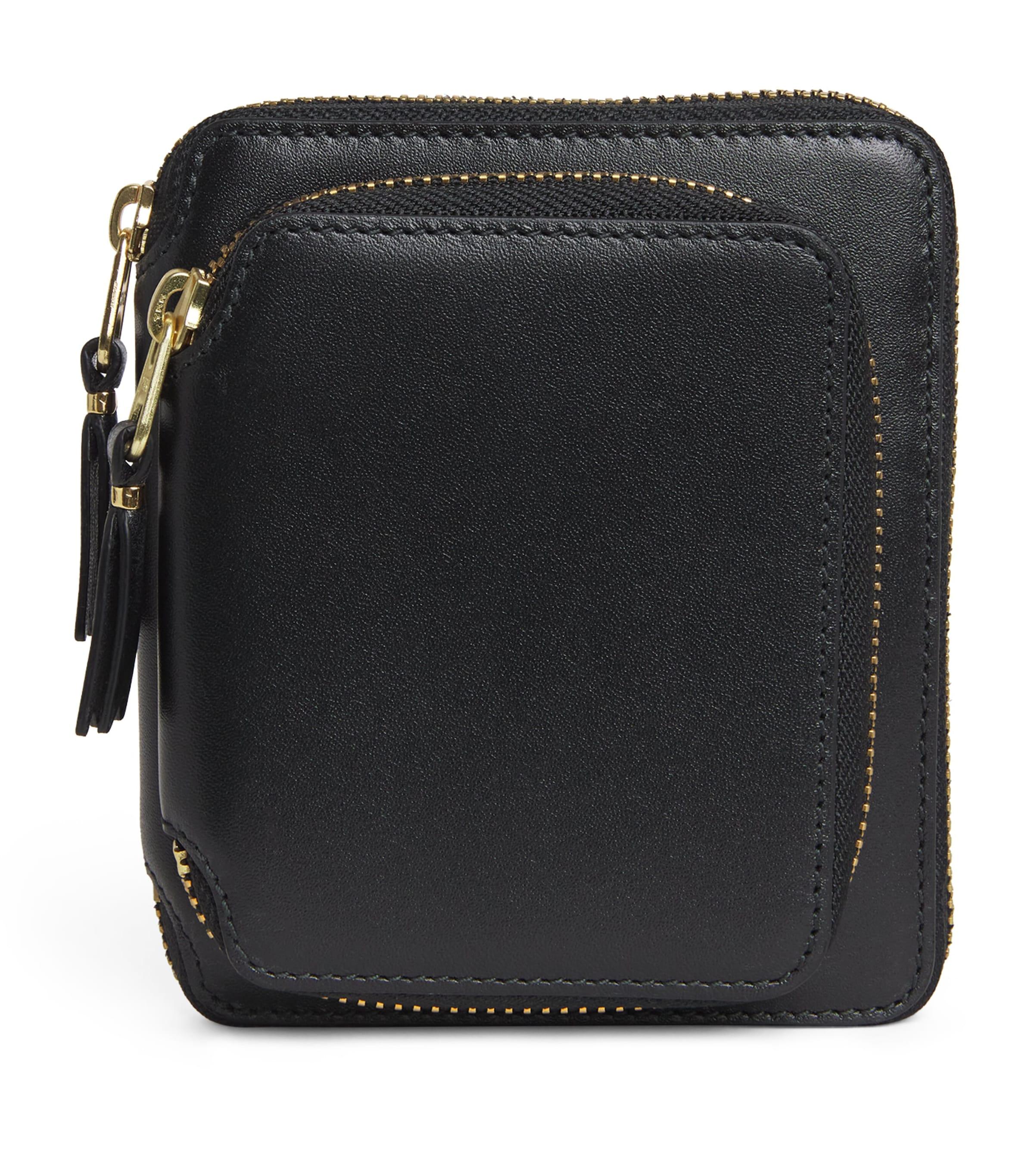 Comme Des Garçons Wallet Leather Zipped Wallet by COMME DES GARCONS