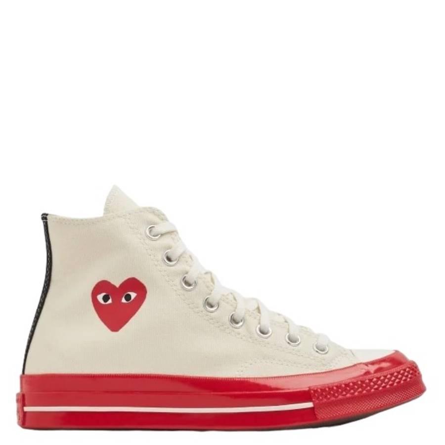 Comme Des Garcons X Cdg Play Converse High-Top Sneaker by COMME DES GARCONS