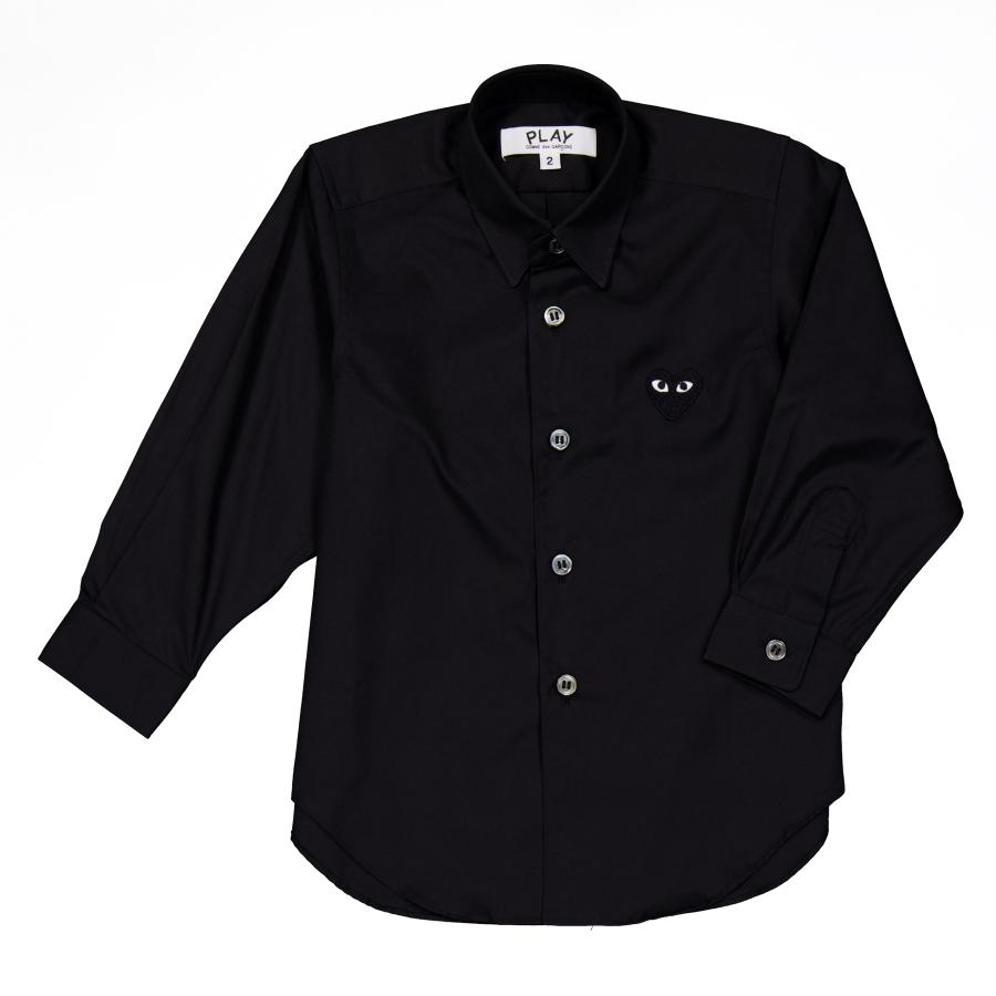 Comme Des Garons Play Boys Embroidered-Heart Shirt by COMME DES GARCONS