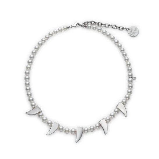 Comme des Garçons - Mikimoto M Cdg Pearl Necklace(Fangs) by COMME DES GARCONS Comme des Garçons - Mikimoto M Cdg Pearl Necklace(Fangs) by COMME DES GARCONS
