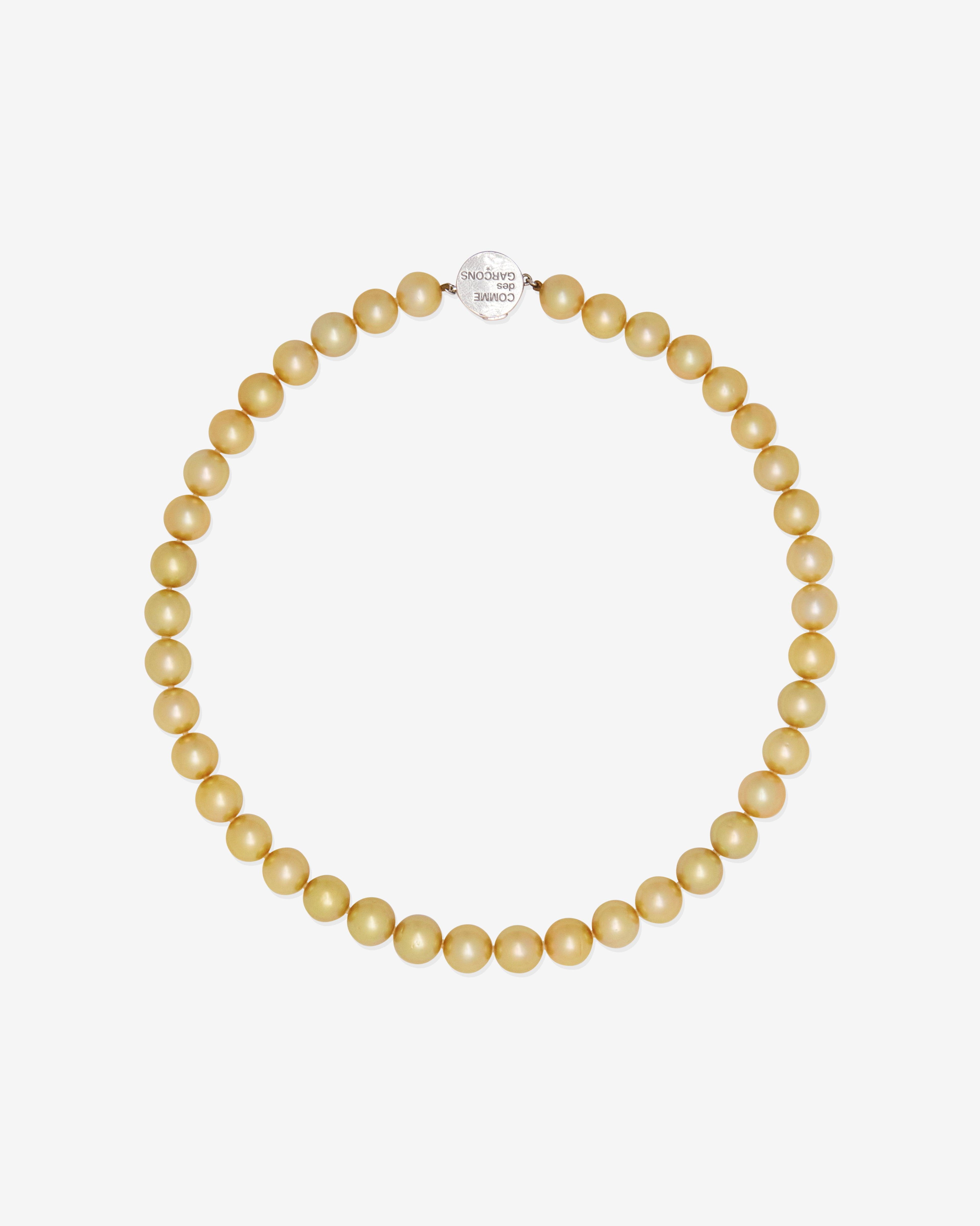 Comme des Garçons - Pearl Necklace - (Gold) by COMME DES GARCONS