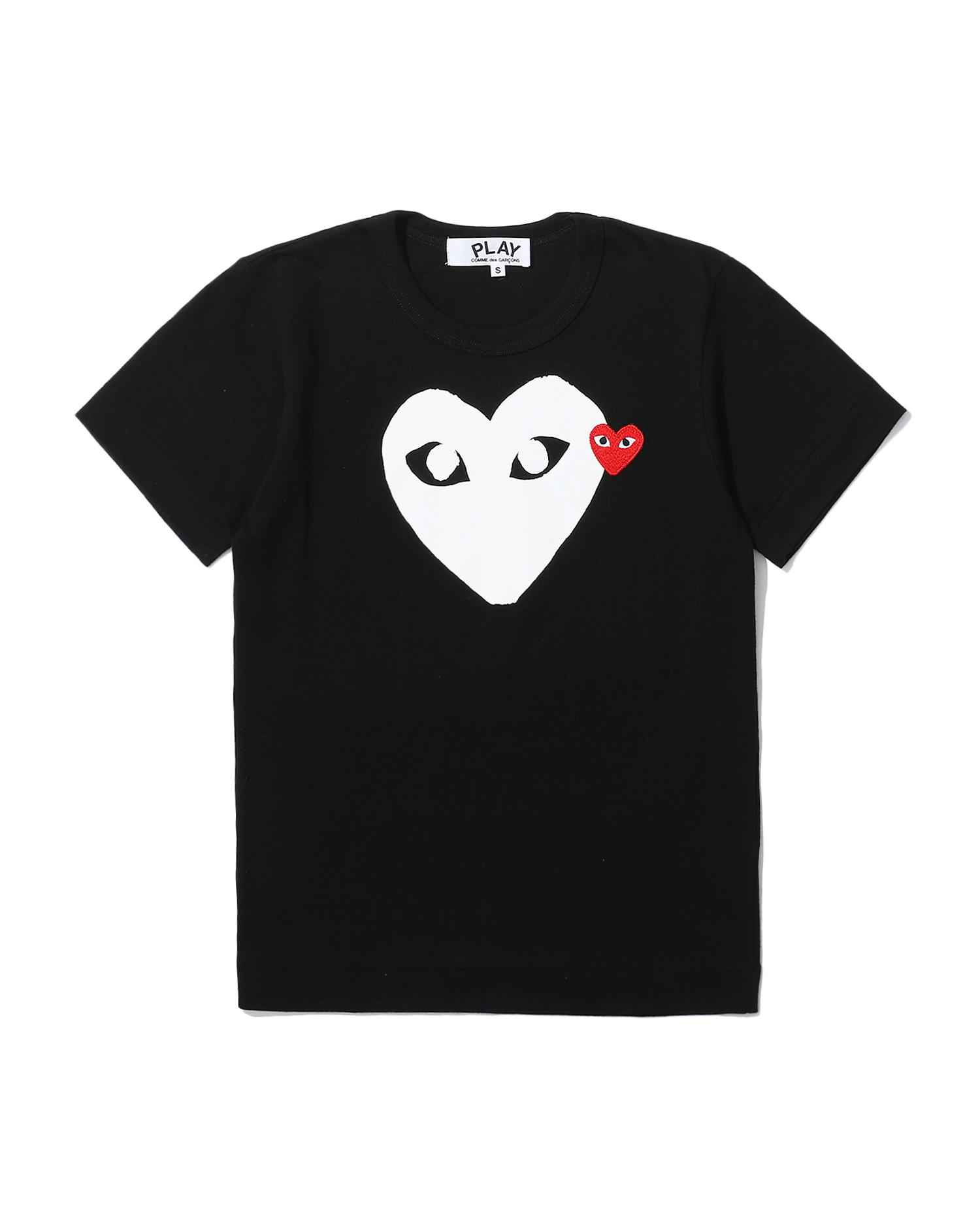 Contrast logo tee by COMME DES GARCONS