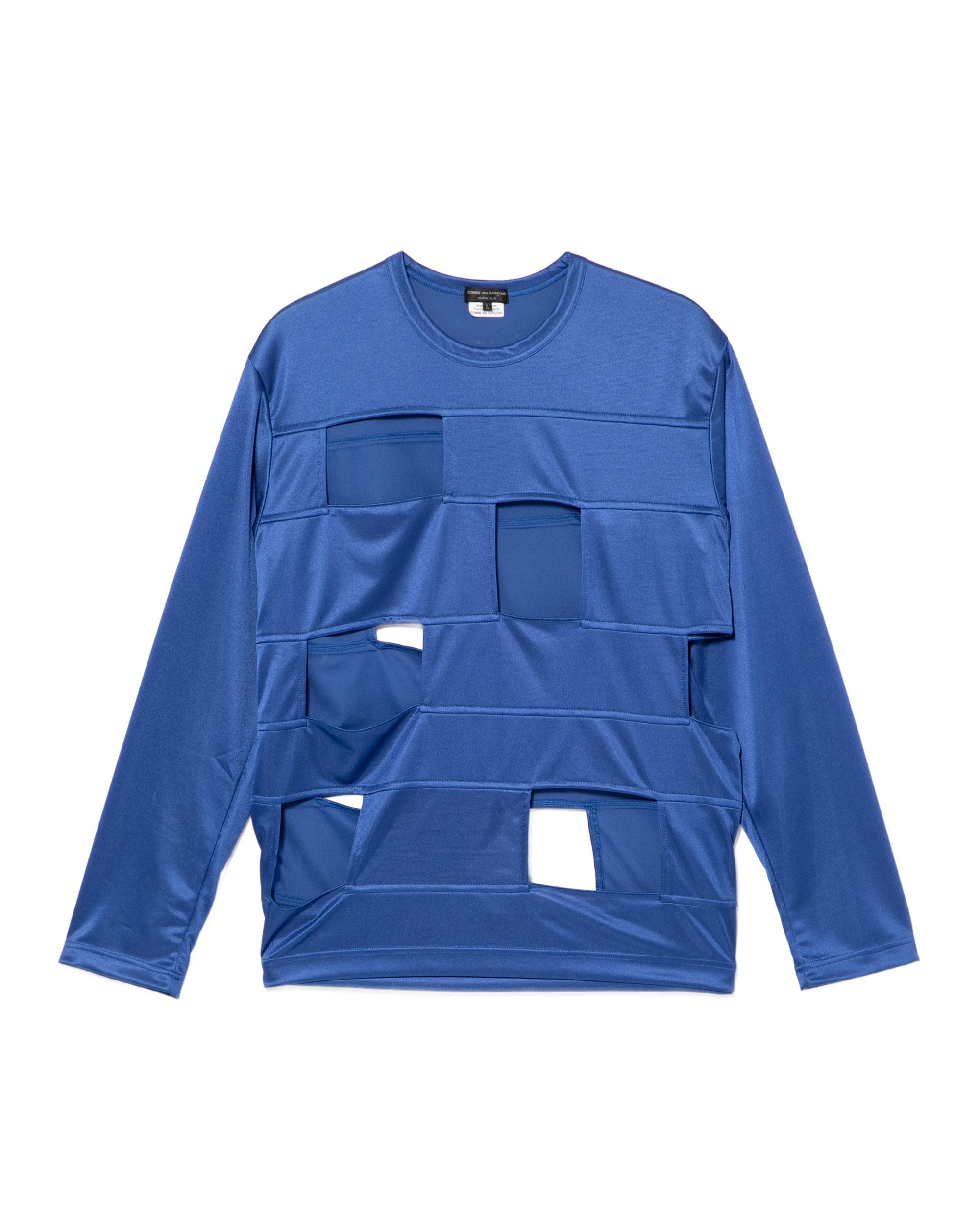 Cut-outs long sleeve tee by COMME DES GARCONS