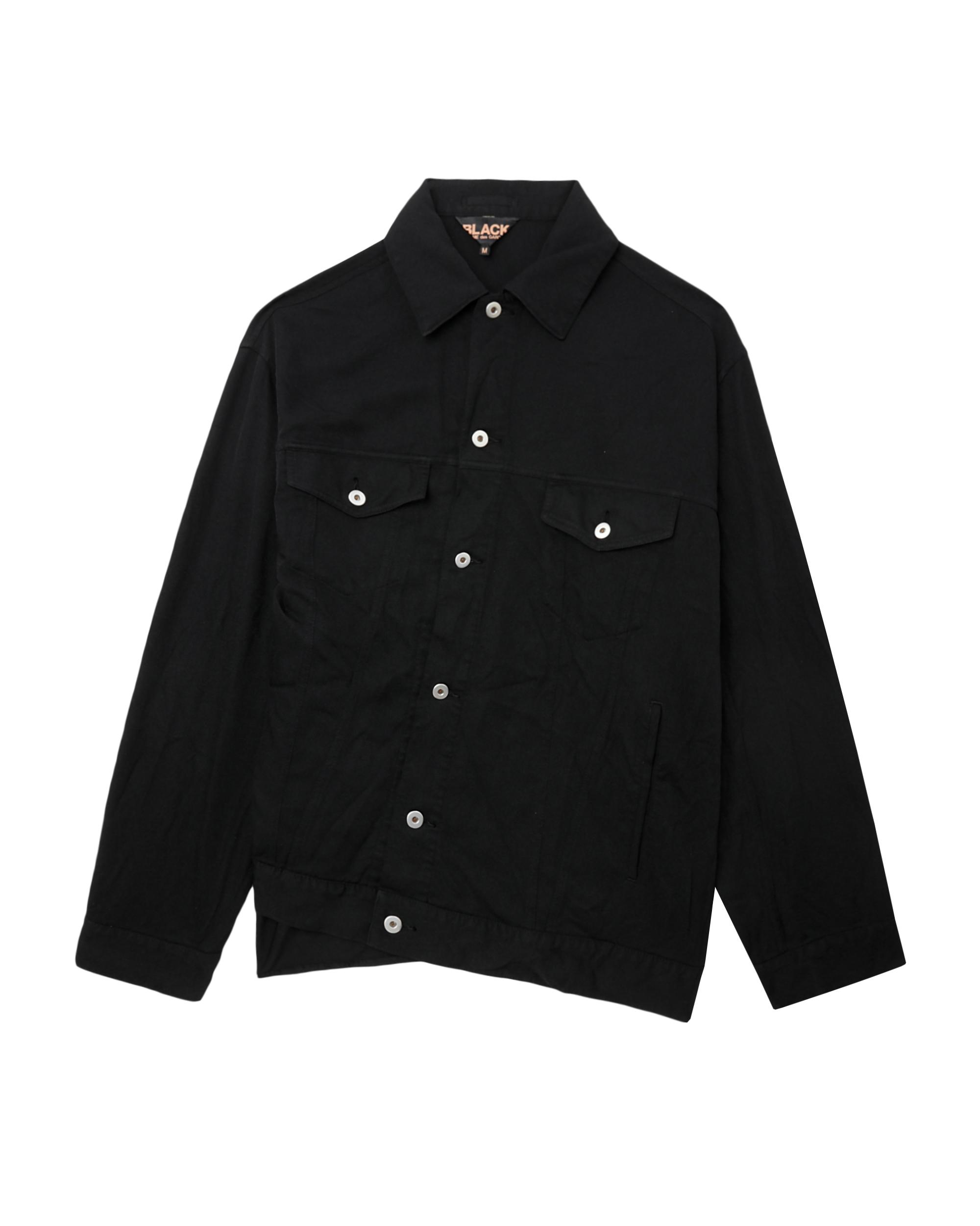 Diagonal placket jacket by COMME DES GARCONS