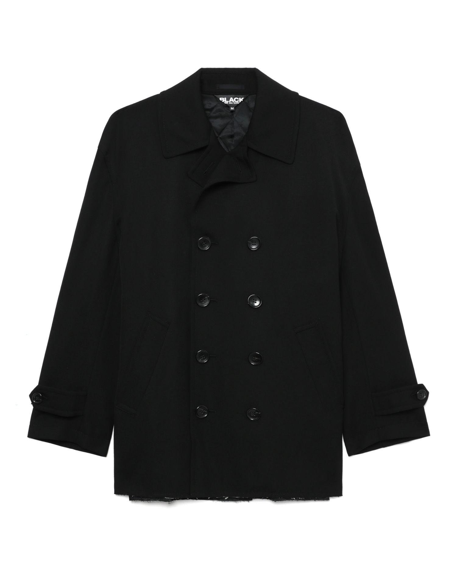 Double breasted overcoat by COMME DES GARCONS