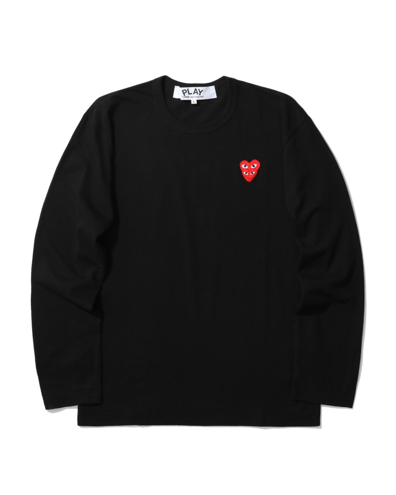 Double heart tee by COMME DES GARCONS