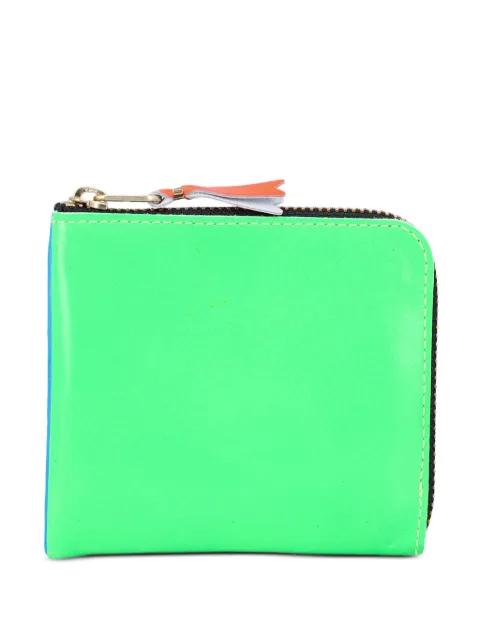Fluo zip-up wallet by COMME DES GARCONS