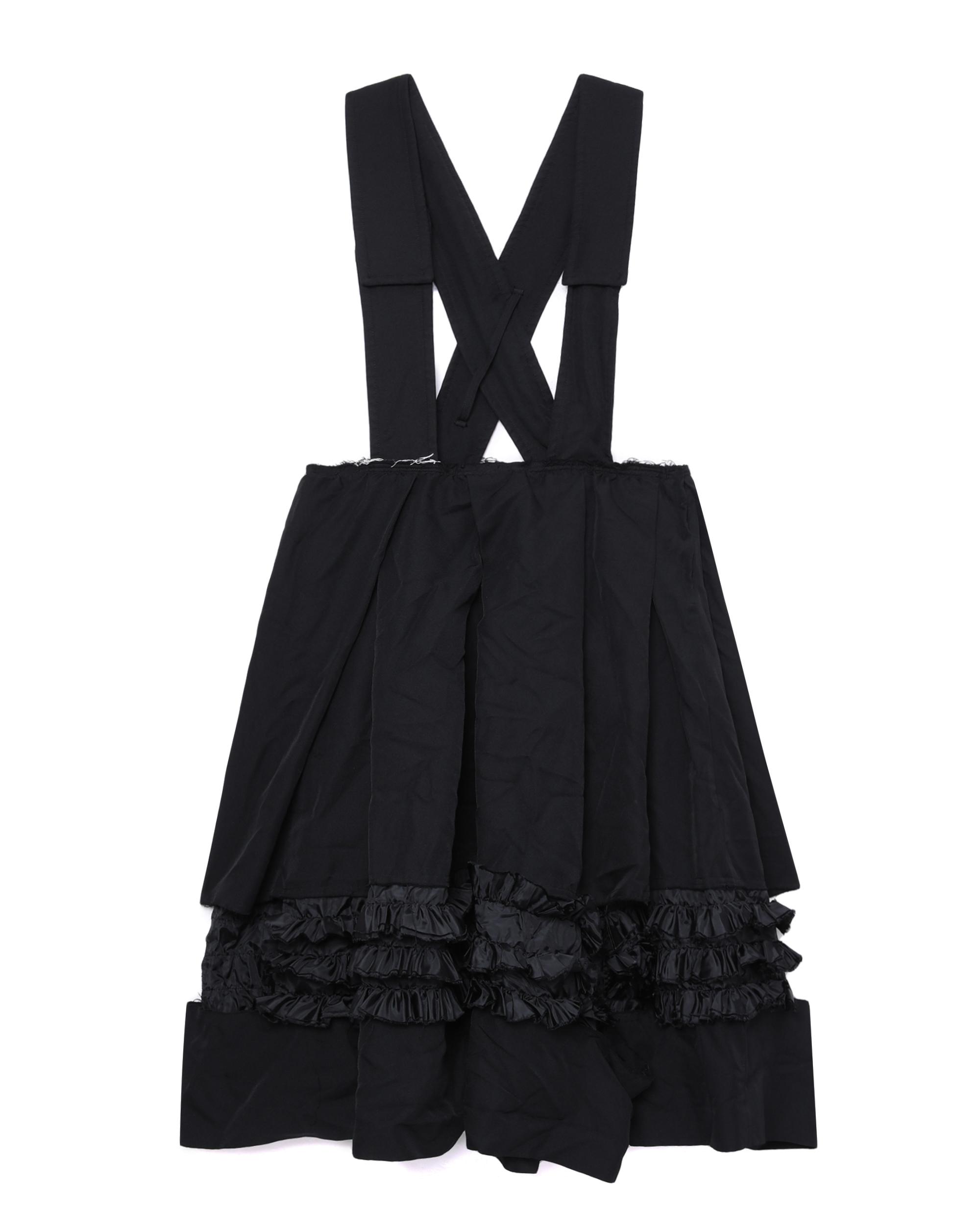 Frill pinafore dress by COMME DES GARCONS