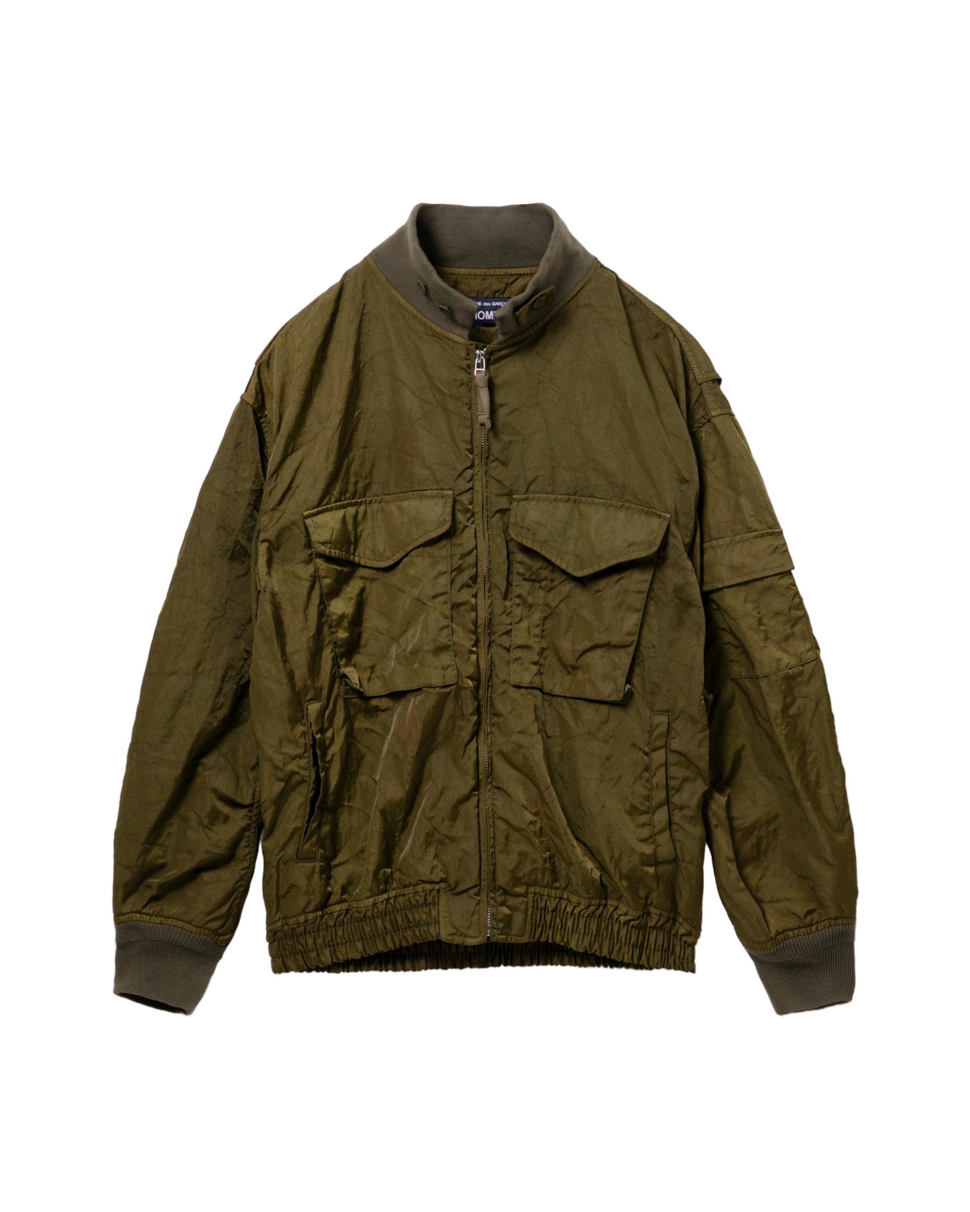 Garment dyed military jacket by COMME DES GARCONS