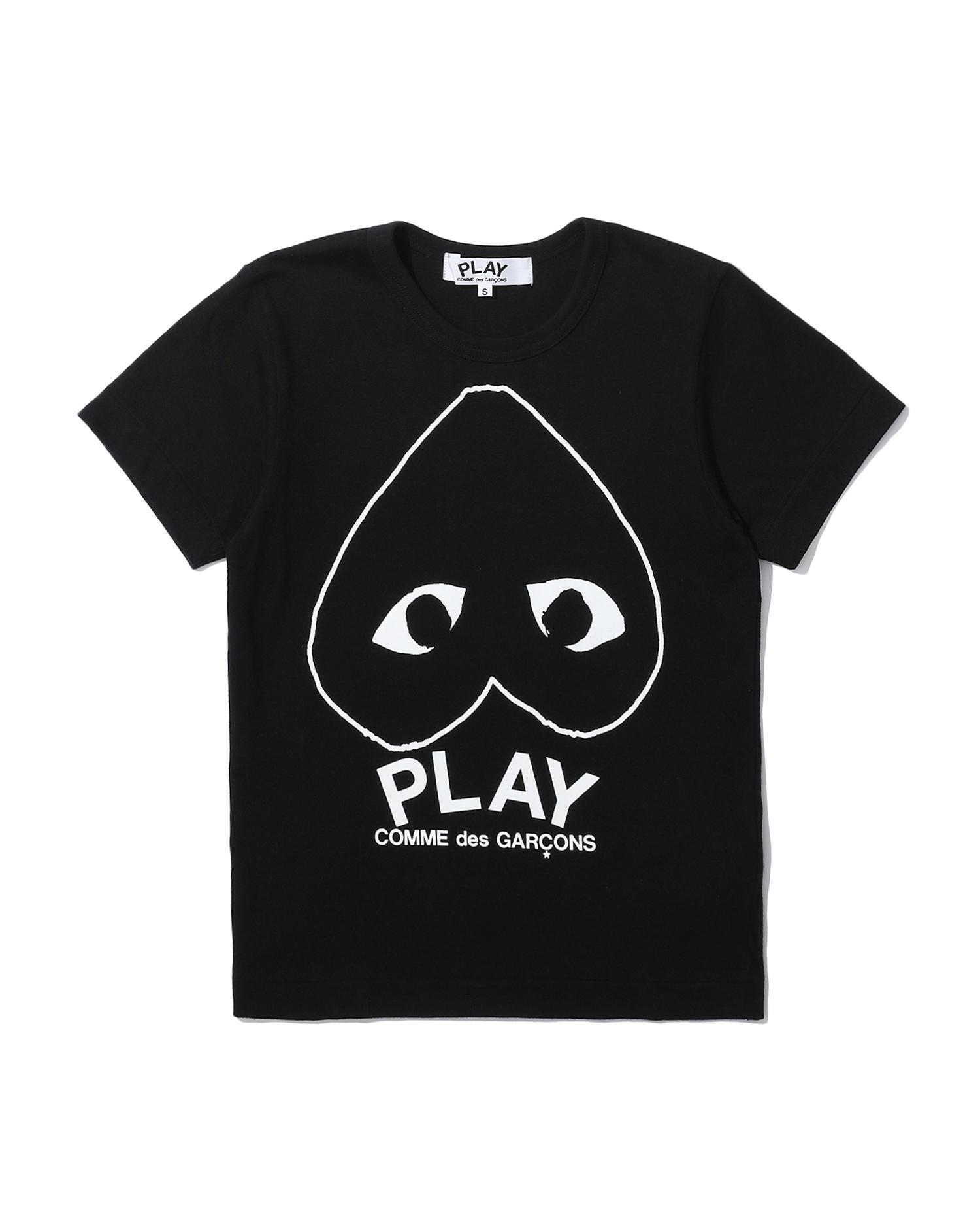 Graphic logo print tee by COMME DES GARCONS