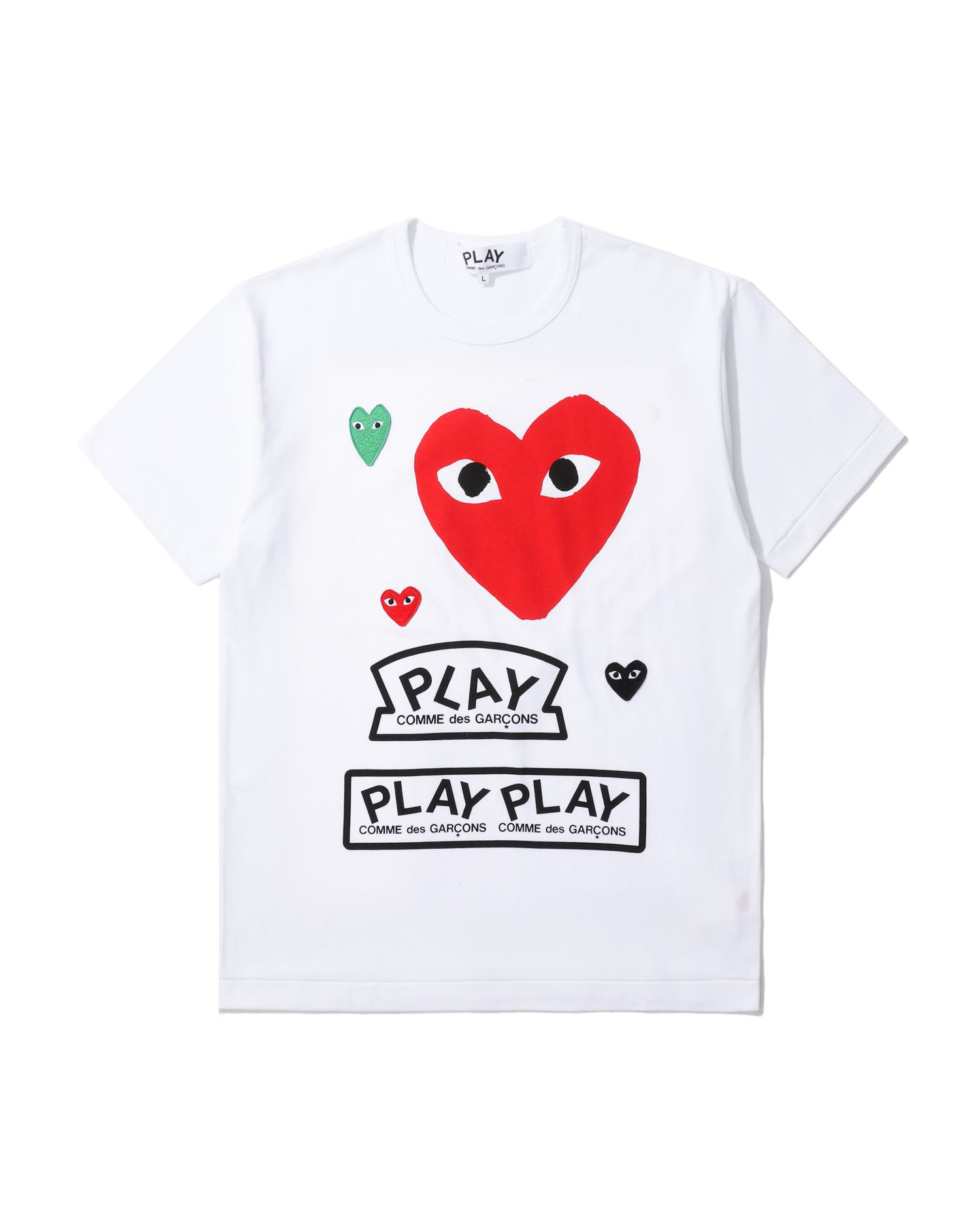 Graphic logo tee by COMME DES GARCONS