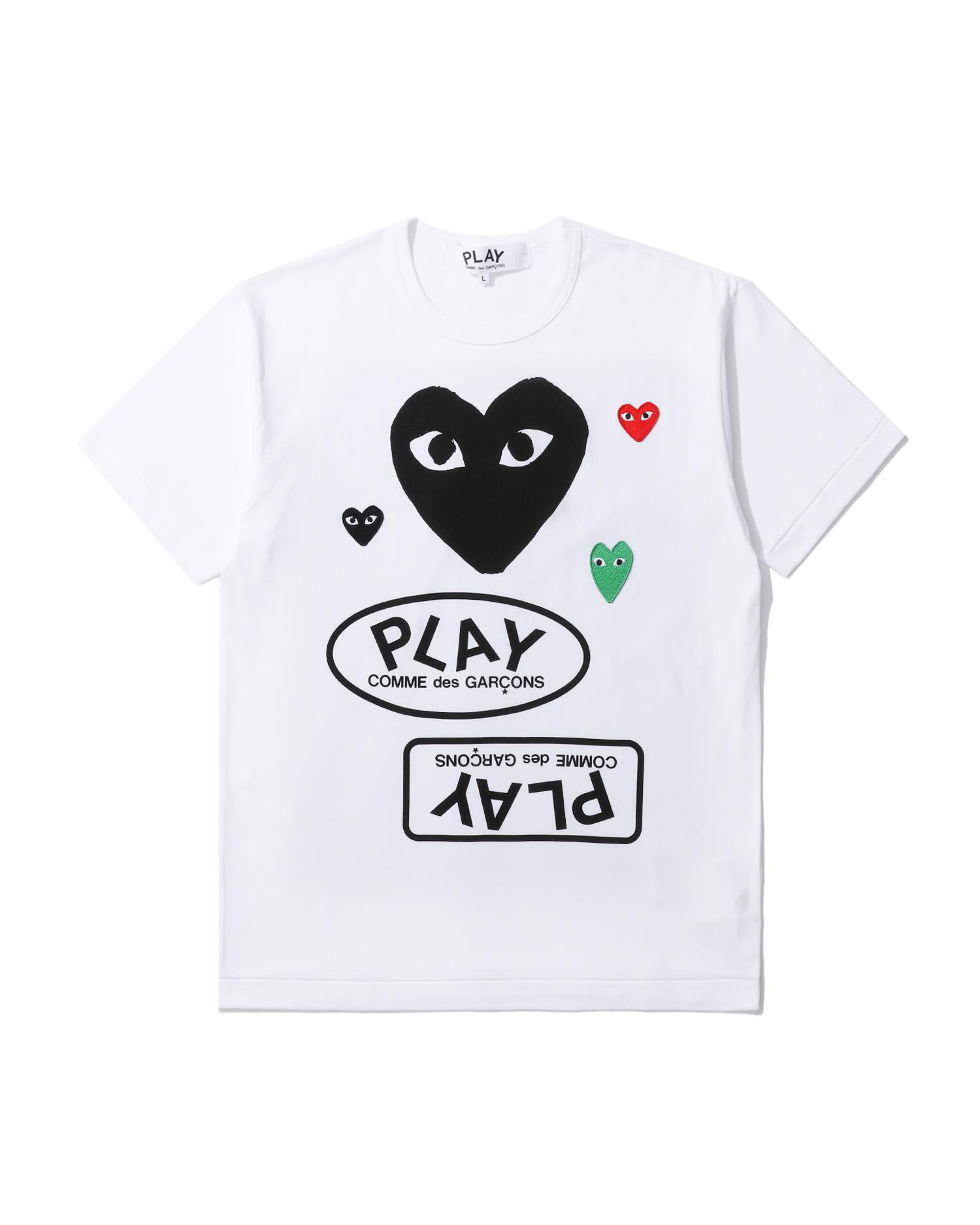 Graphic logo tee by COMME DES GARCONS