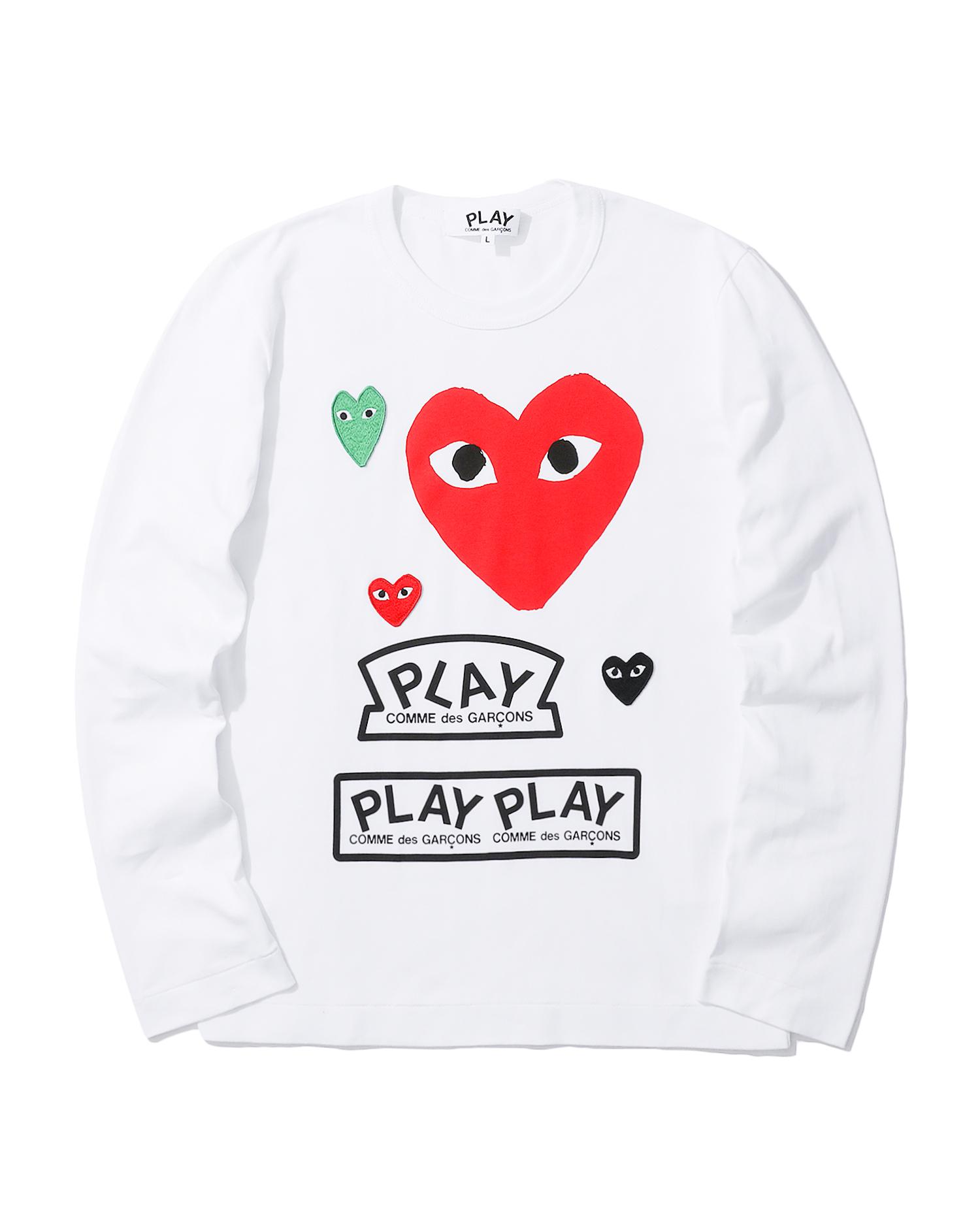 Graphic logo tee by COMME DES GARCONS