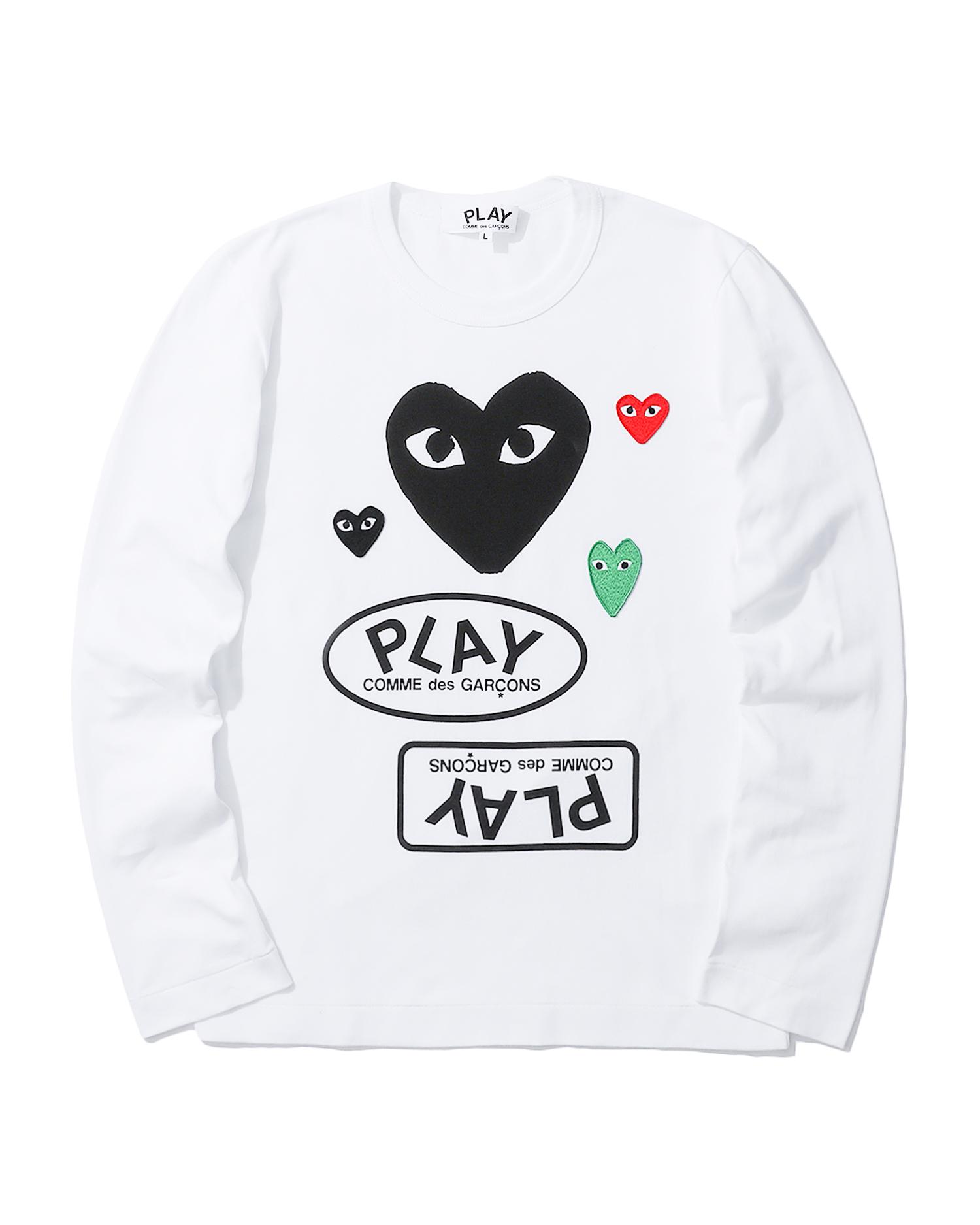 Graphic logo tee by COMME DES GARCONS