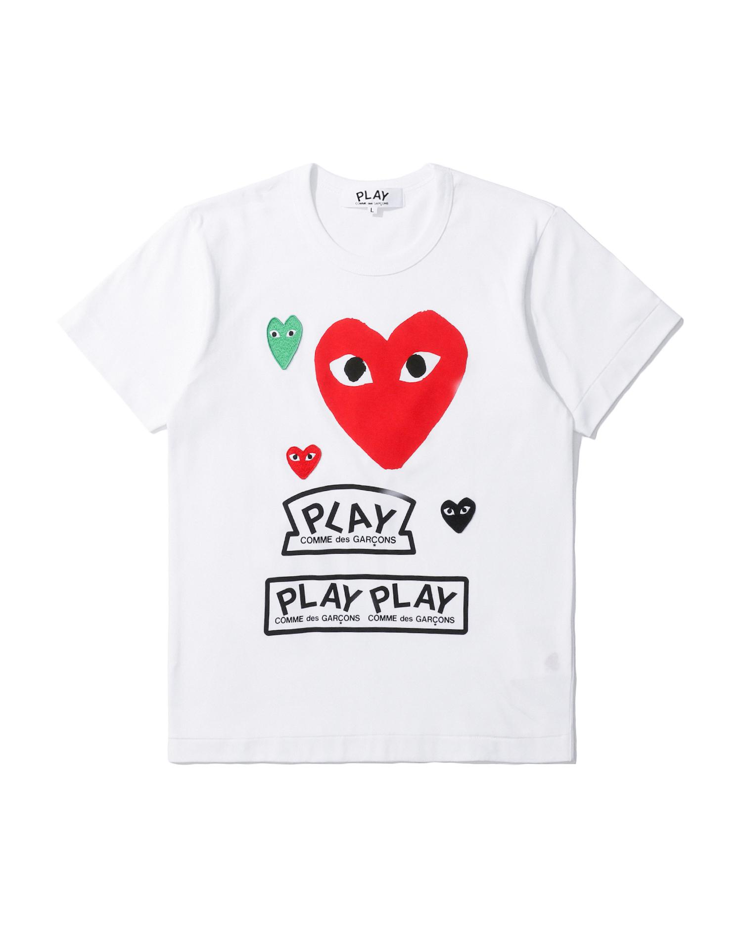 Graphic logo tee by COMME DES GARCONS