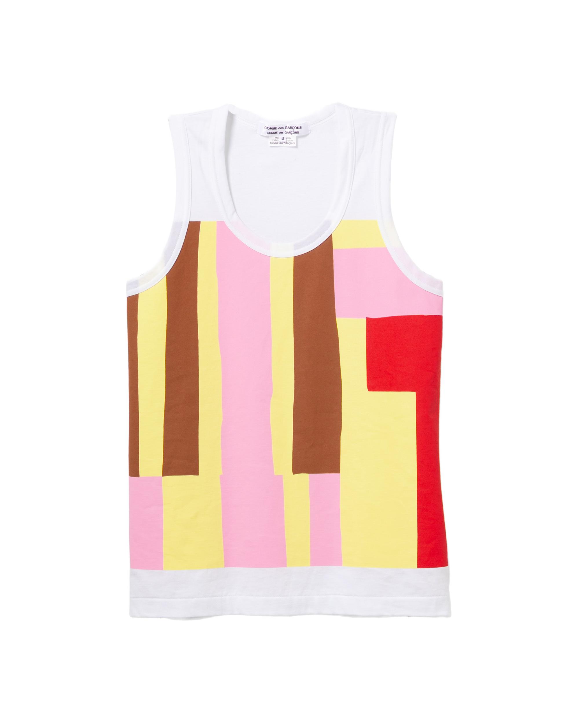Graphic tank top by COMME DES GARCONS