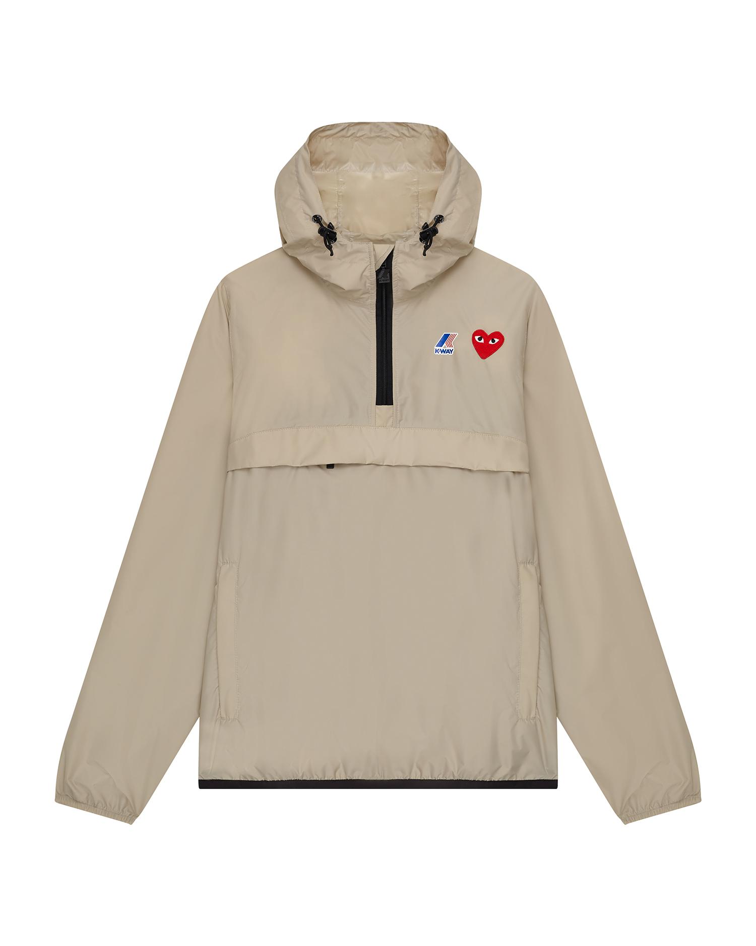 Half zip up top by COMME DES GARCONS