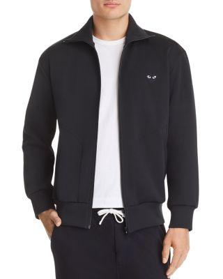 Heart Appliqu&eacute; Track Jacket by COMME DES GARCONS