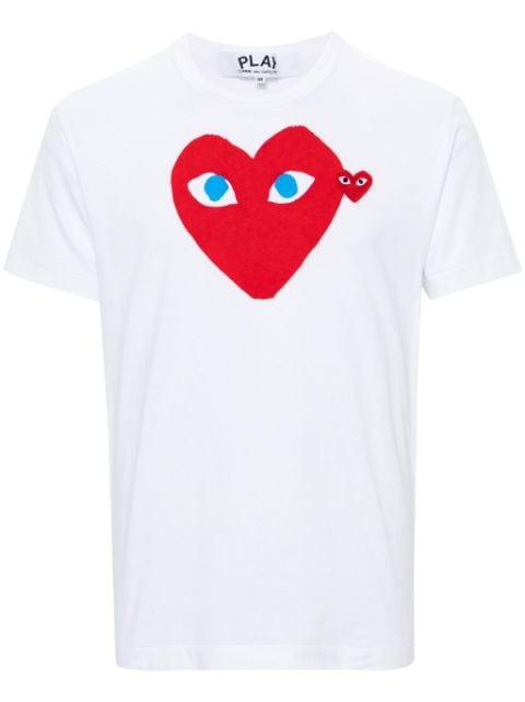 Heart Logo T-shirt by COMME DES GARCONS