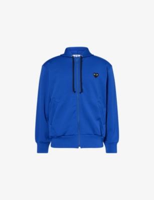 Heart Regular-Fit Woven Hoodie by COMME DES GARCONS