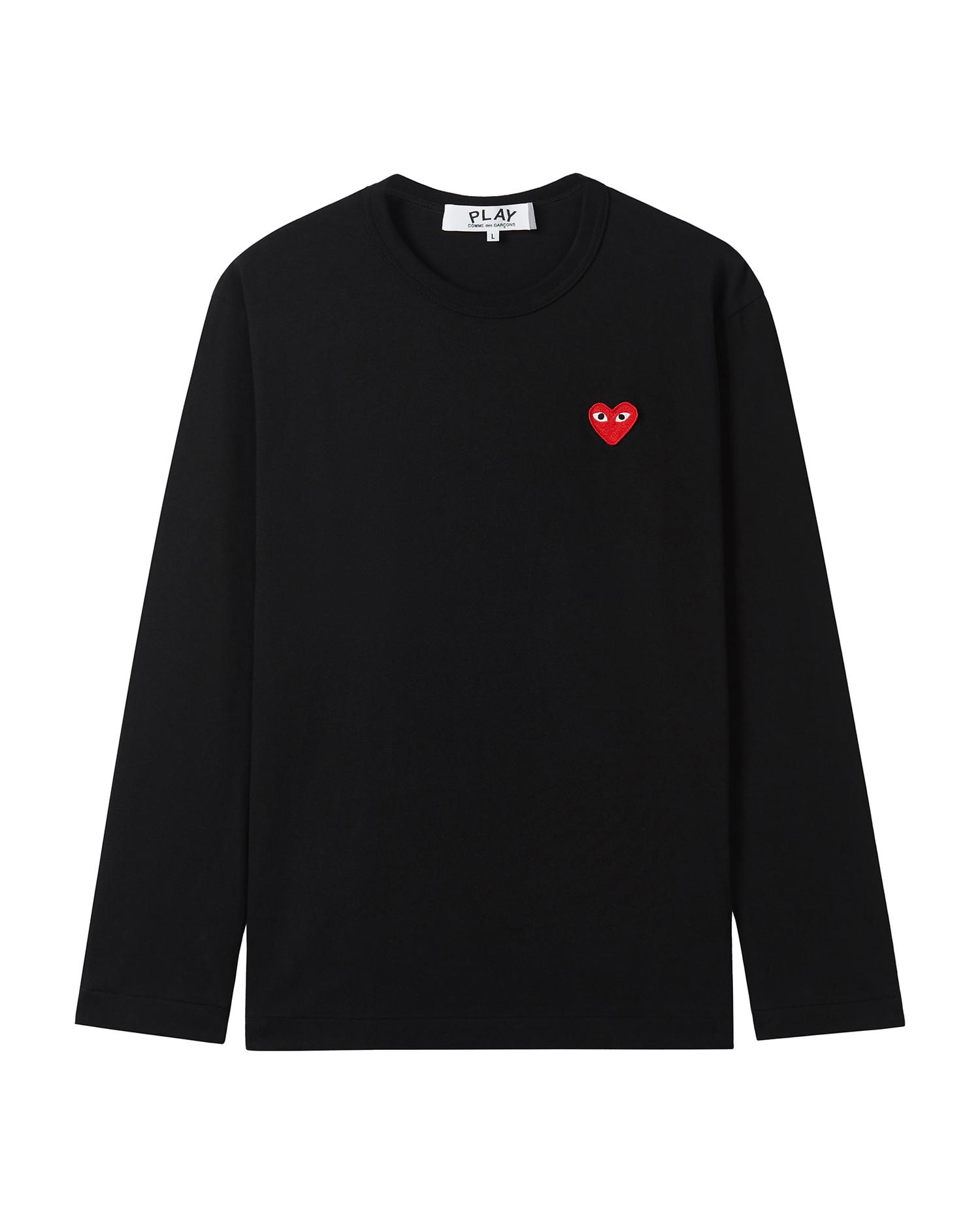 Heart crew neck tee by COMME DES GARCONS