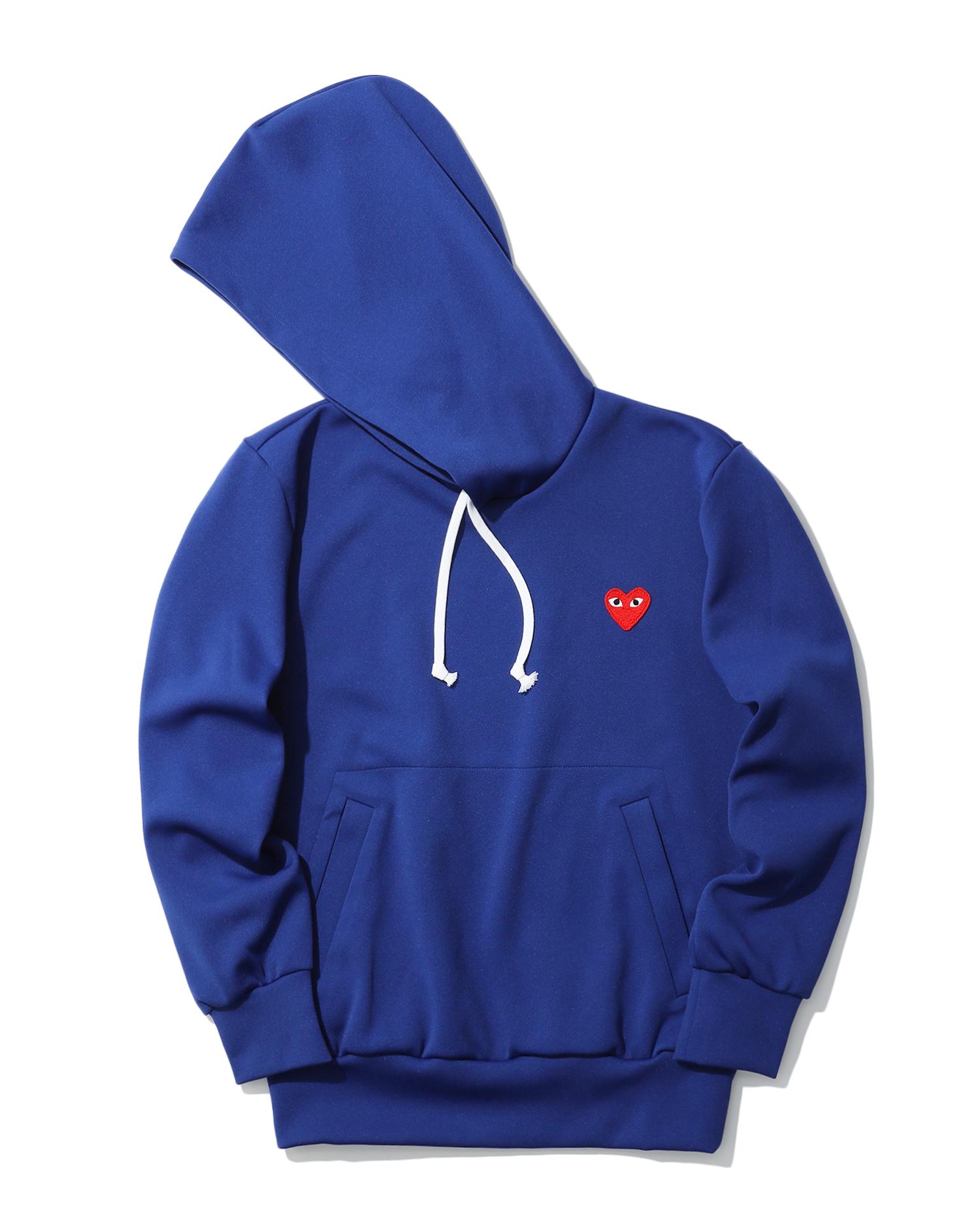 Heart logo hoodie by COMME DES GARCONS