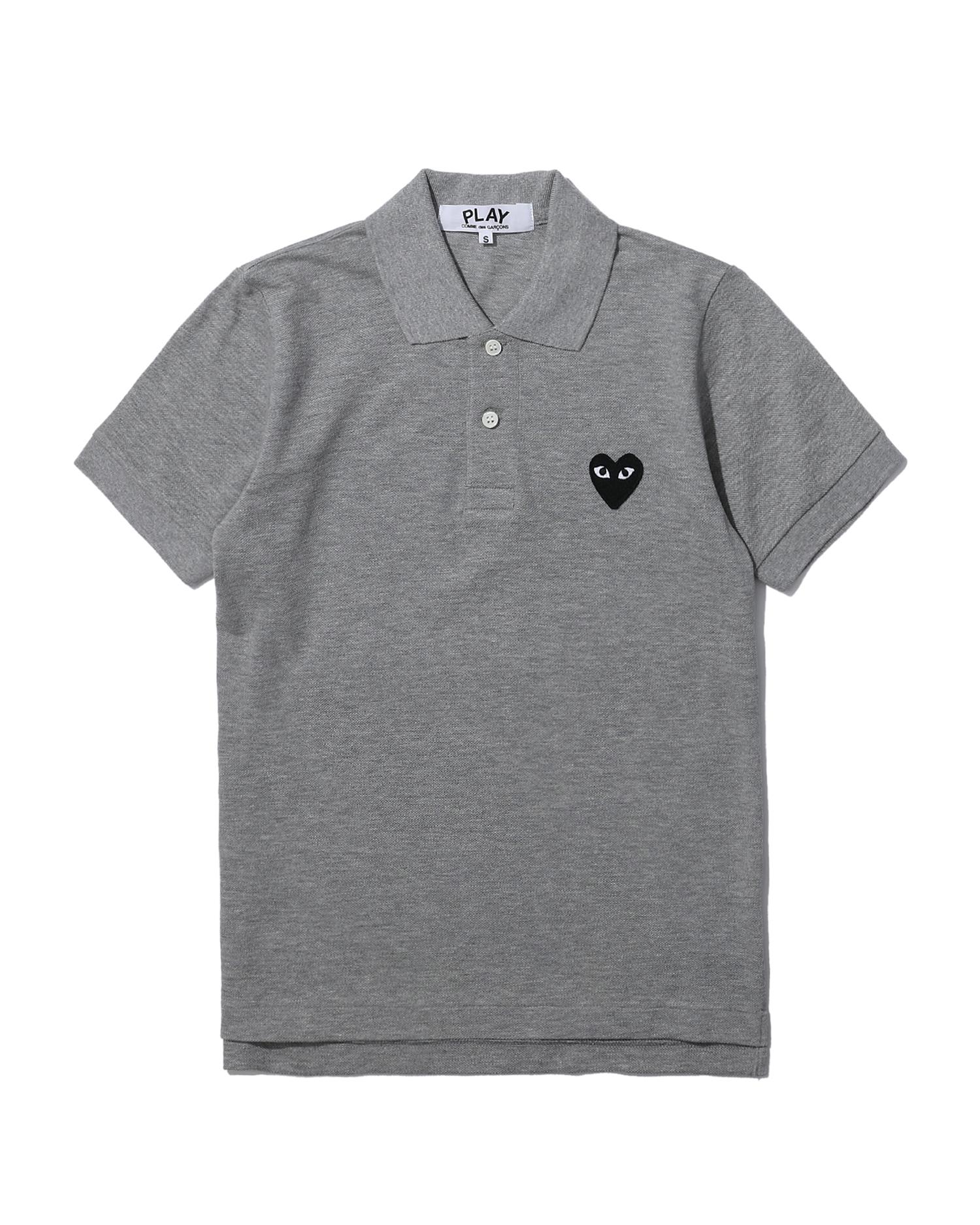 Heart logo polo shirt by COMME DES GARCONS