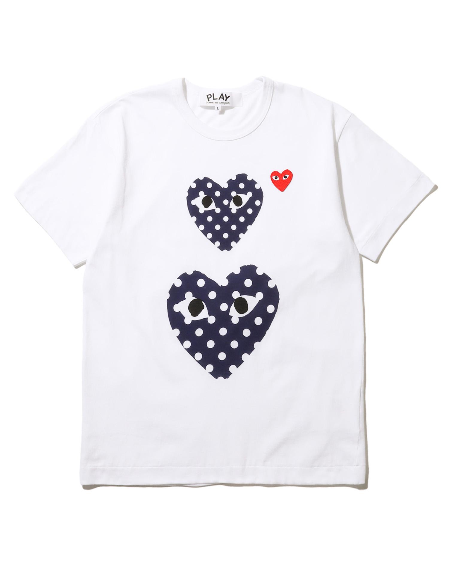 Heart logo print T-shirt by COMME DES GARCONS