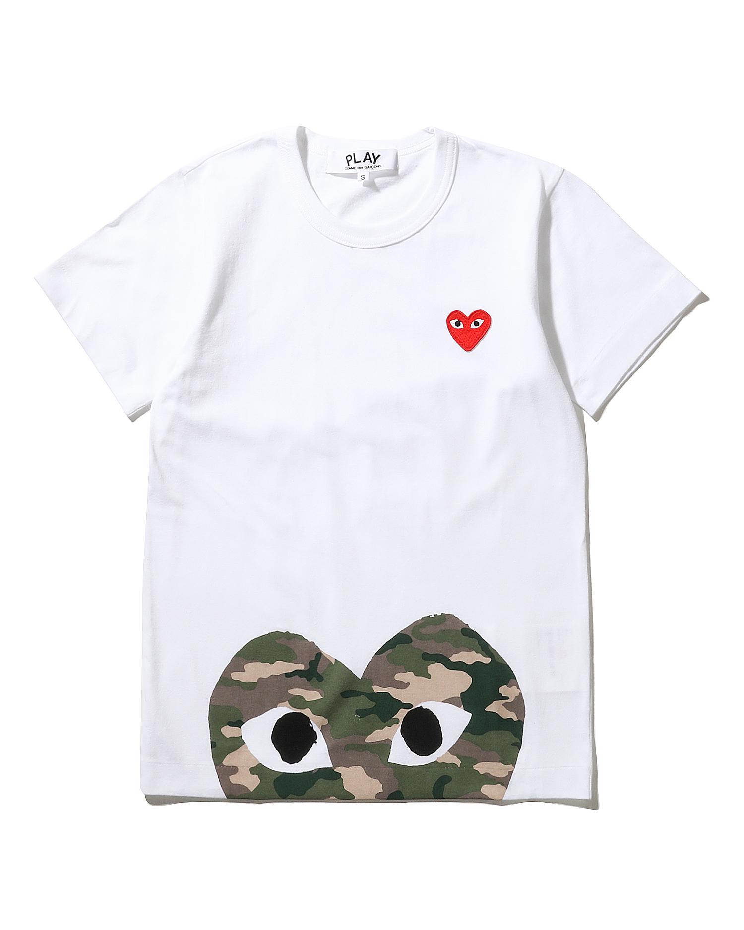 Heart logo print T-shirt by COMME DES GARCONS