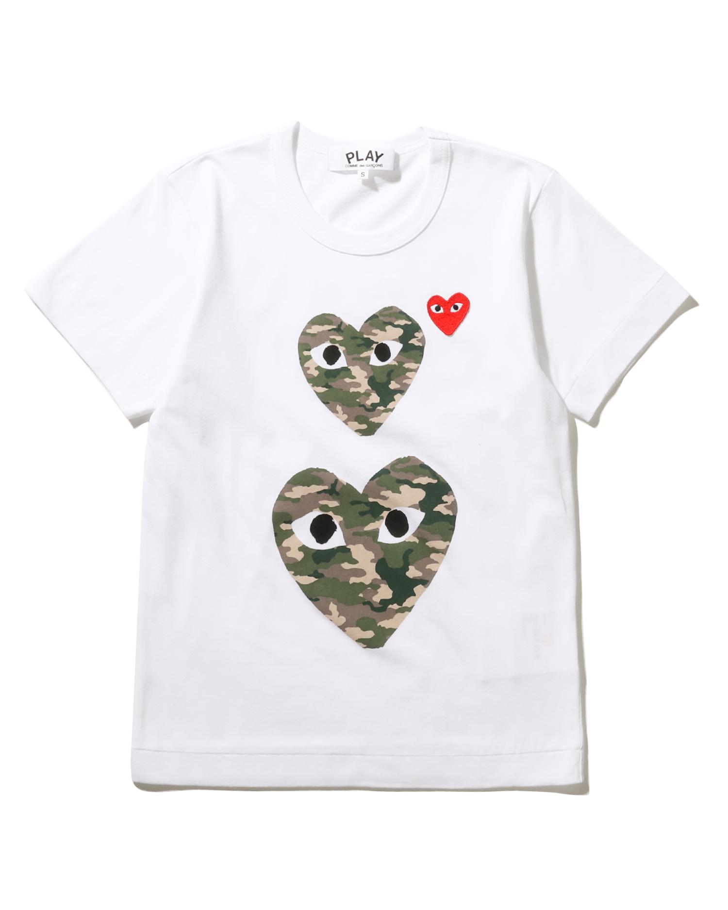 Heart logo print T-shirt by COMME DES GARCONS