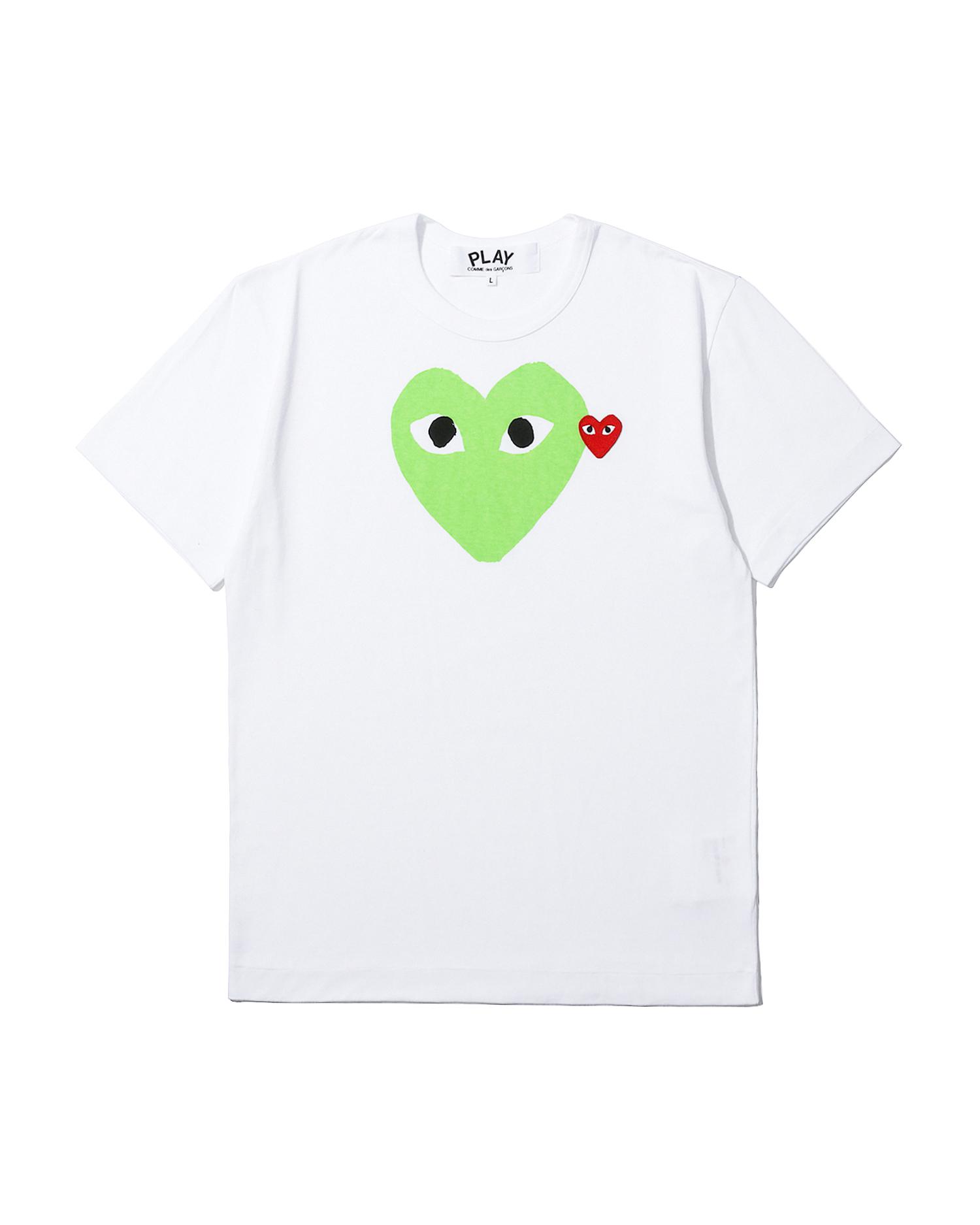 Heart logo print tee by COMME DES GARCONS