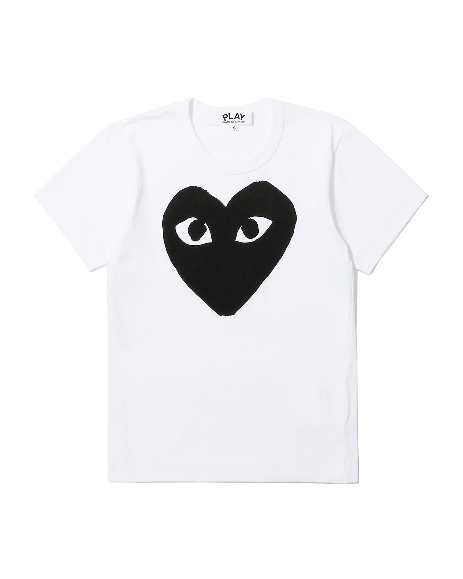 Heart logo print tee by COMME DES GARCONS