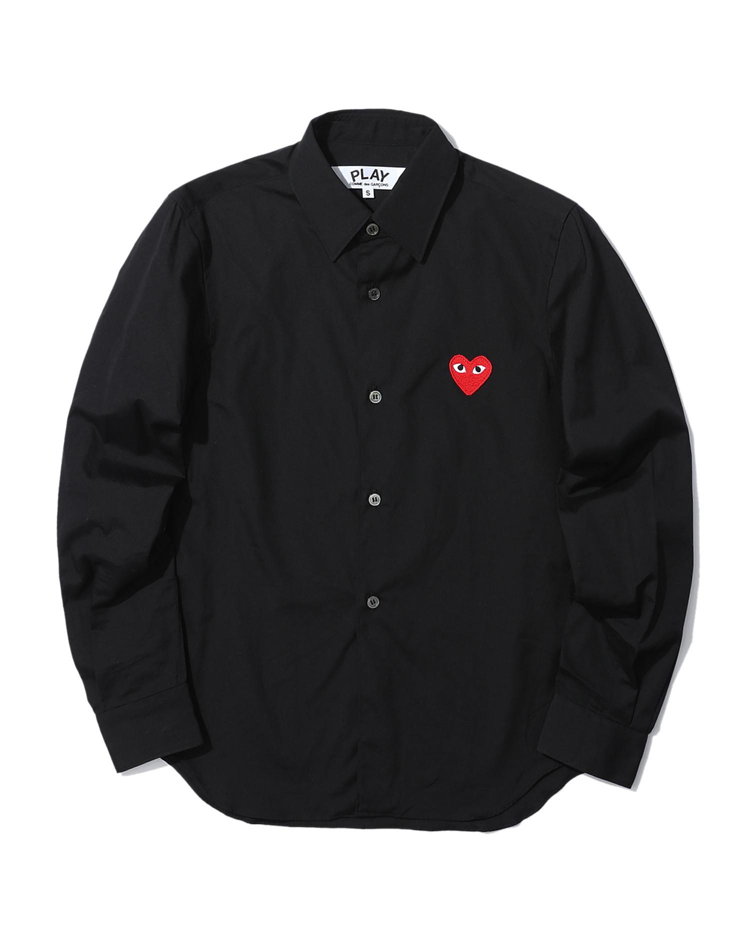 Heart logo shirt by COMME DES GARCONS