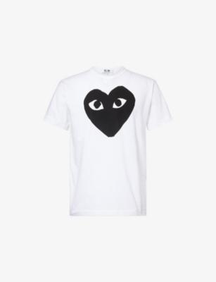 Heart logo t-shirt by COMME DES GARCONS