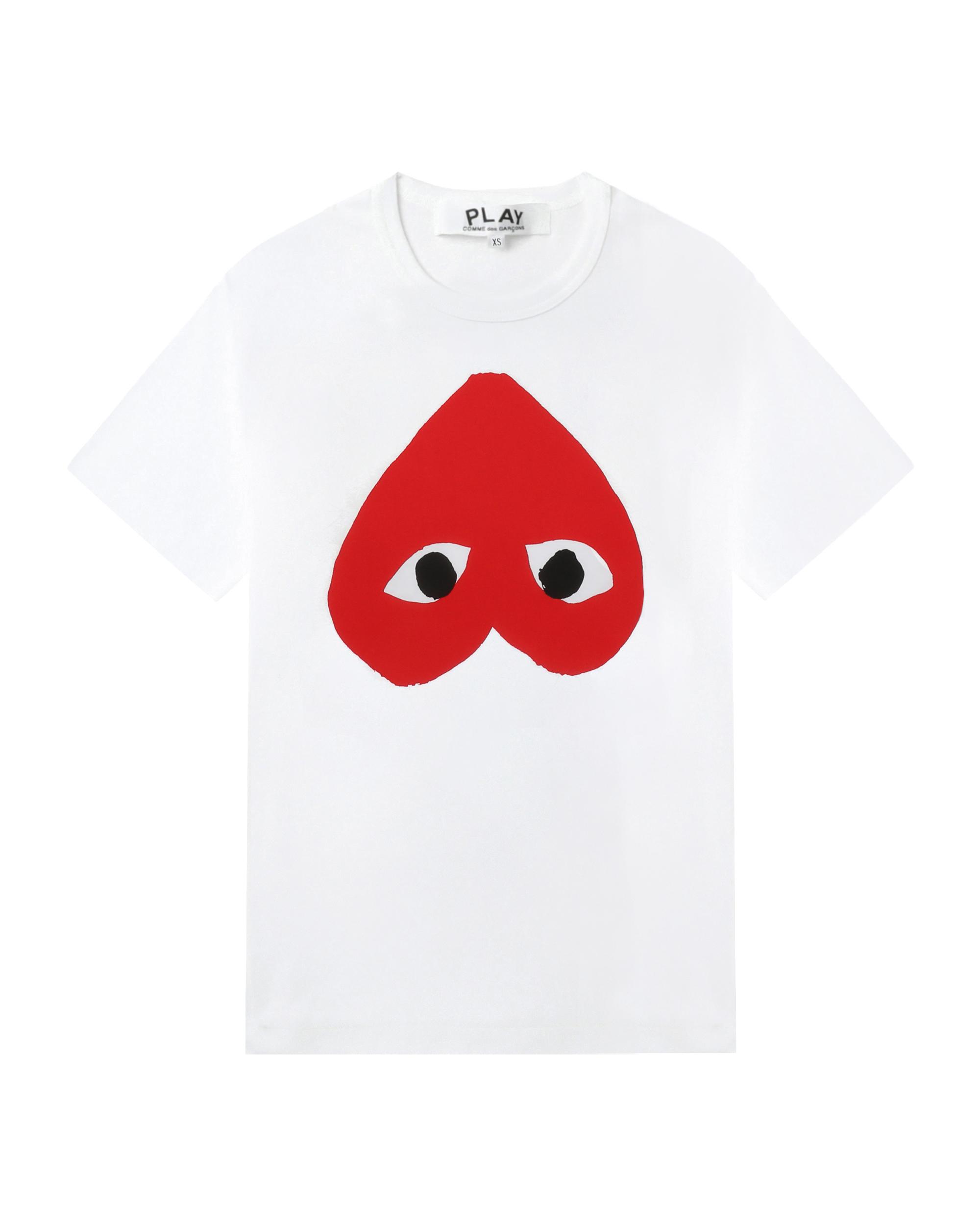 Heart logo tee by COMME DES GARCONS