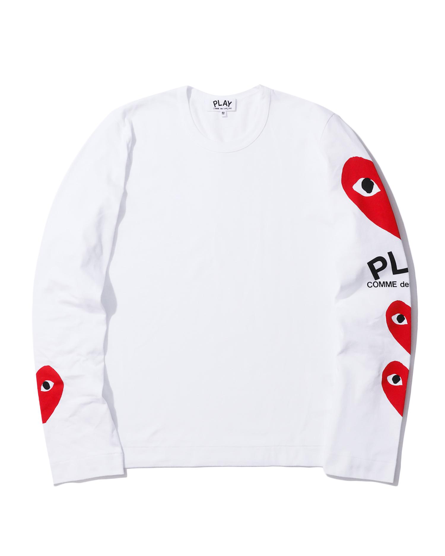 Heart logo tee by COMME DES GARCONS