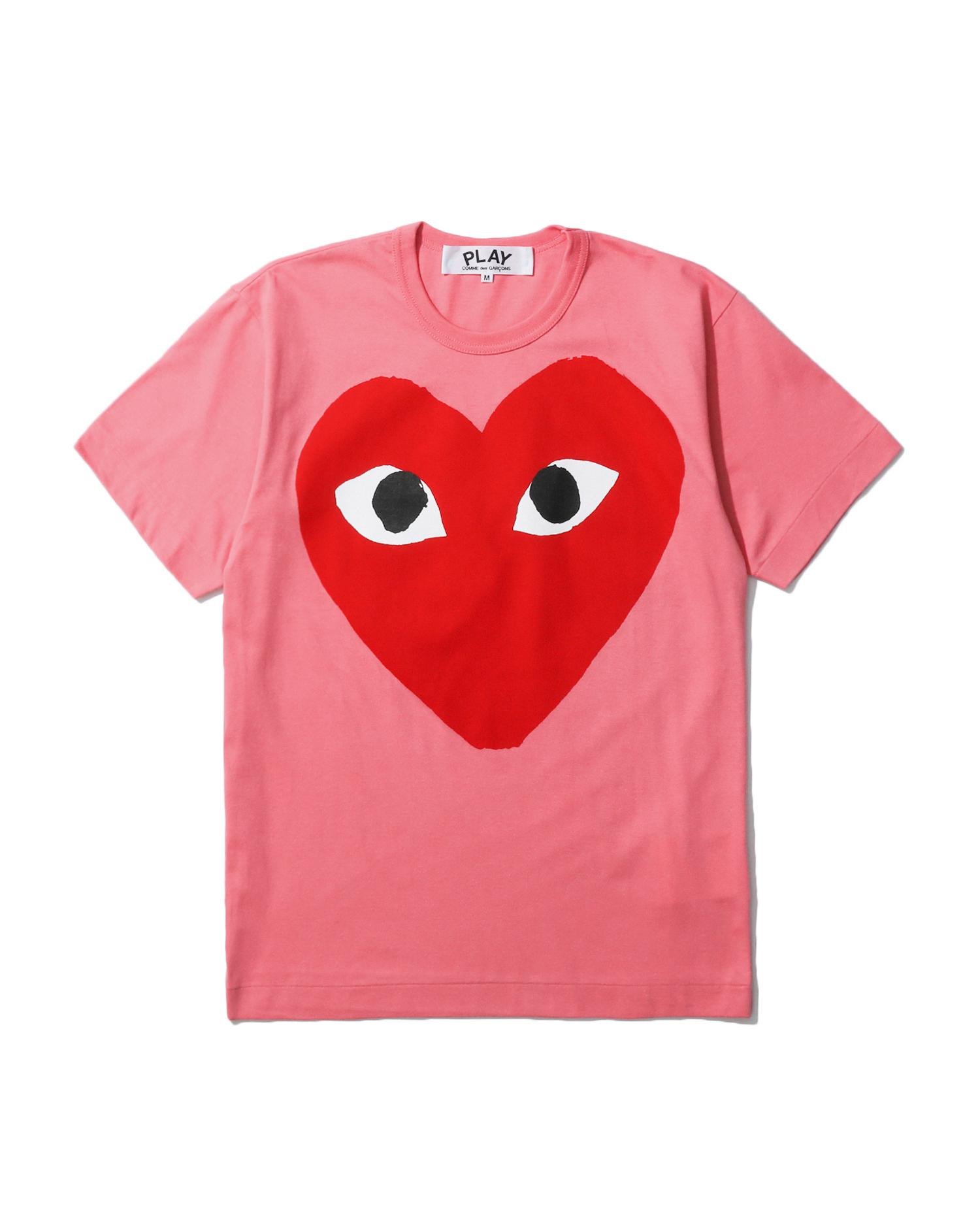 Heart logo tee by COMME DES GARCONS