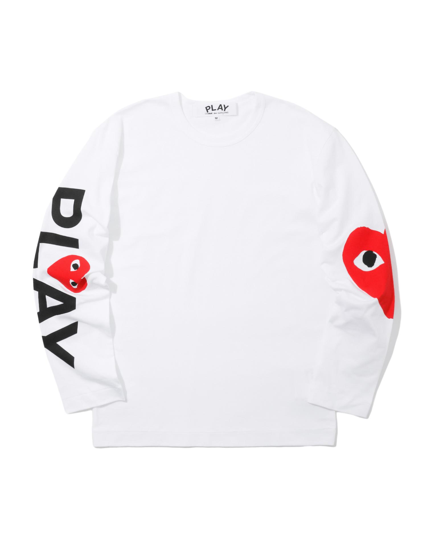 Heart logo tee by COMME DES GARCONS