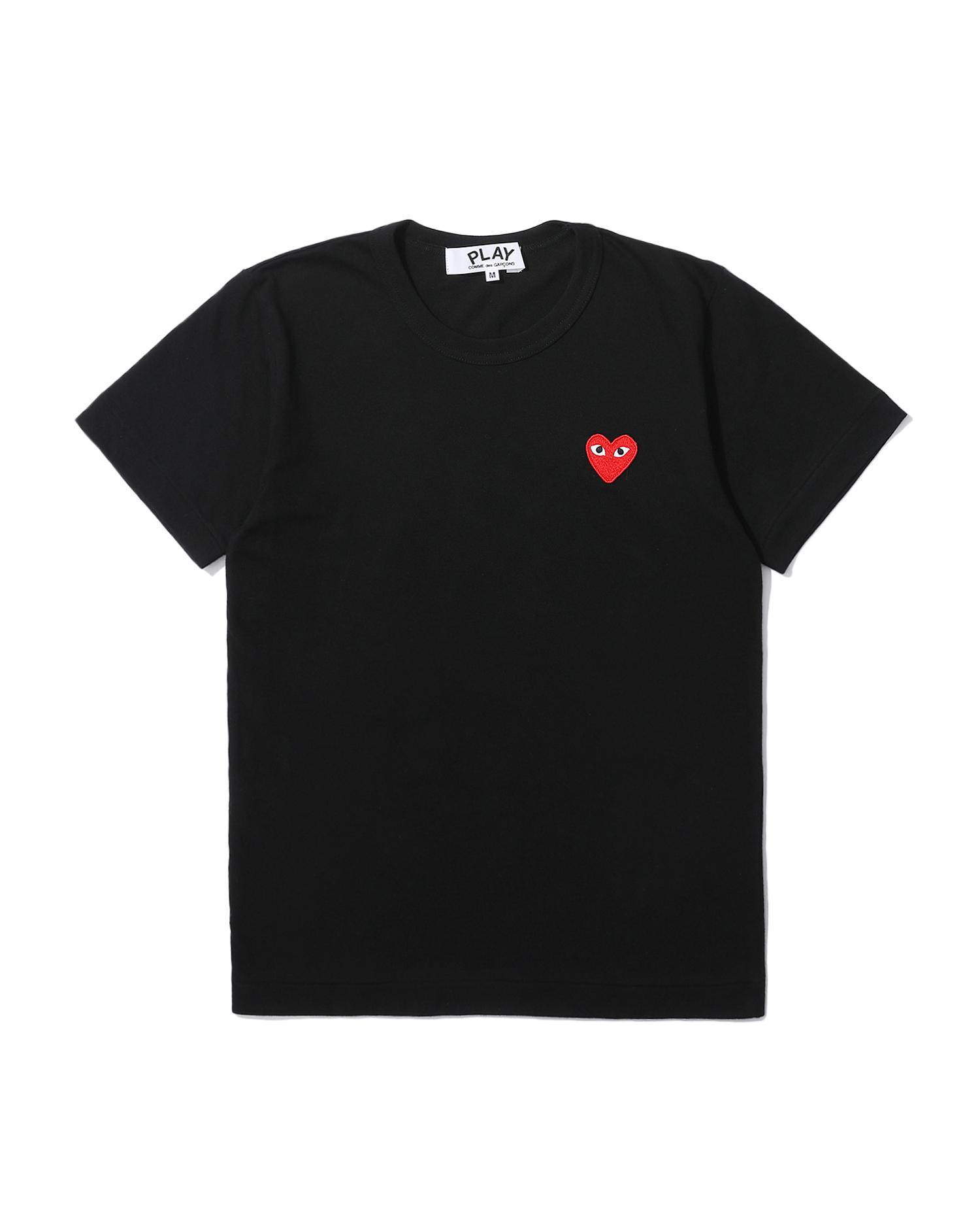 Heart logo tee by COMME DES GARCONS